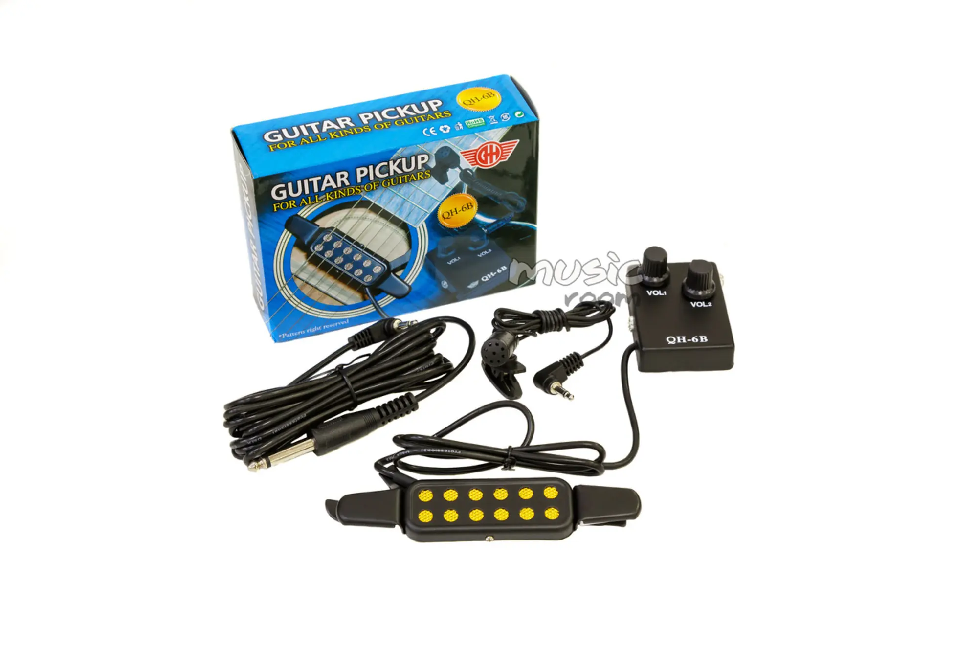 Звукосниматель для гитары QH-6B (1 / 1)