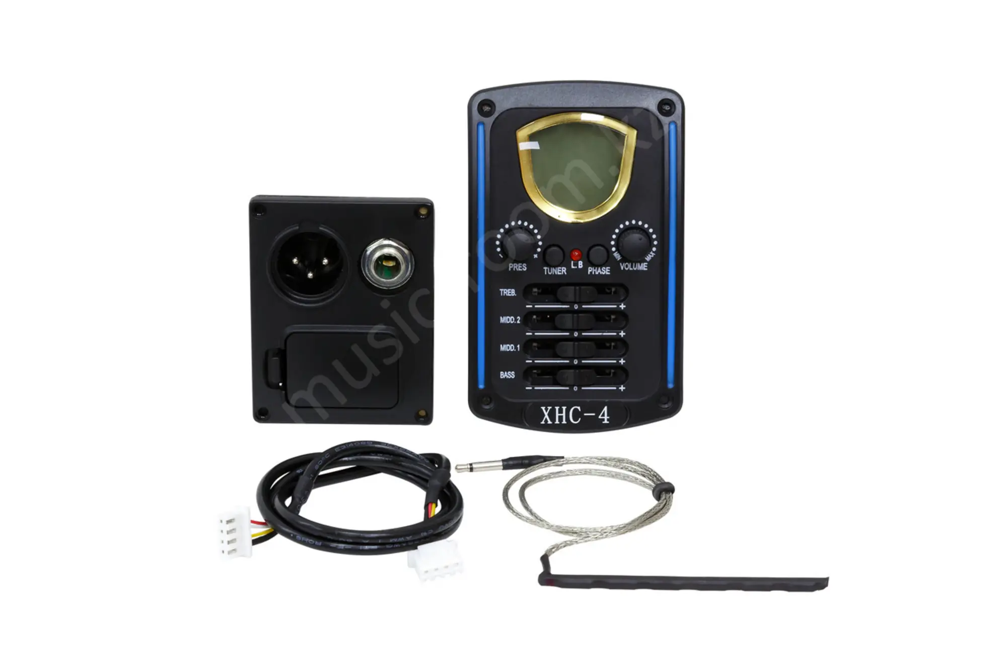 Звукосниматель для акустических гитар  XHC - 4 (1 / 1)