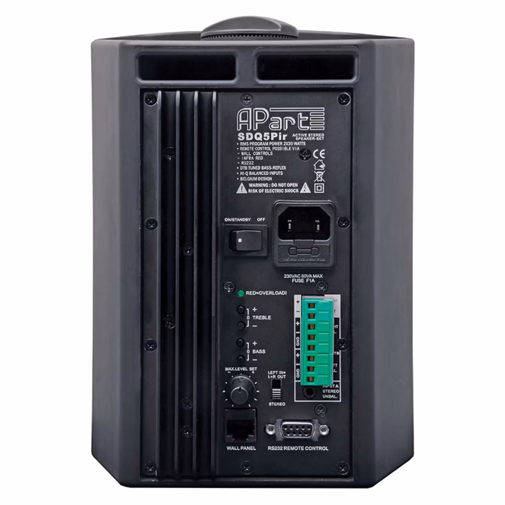 Активный настенный громкоговоритель Apart SDQ5PIR-BL (2 / 3)