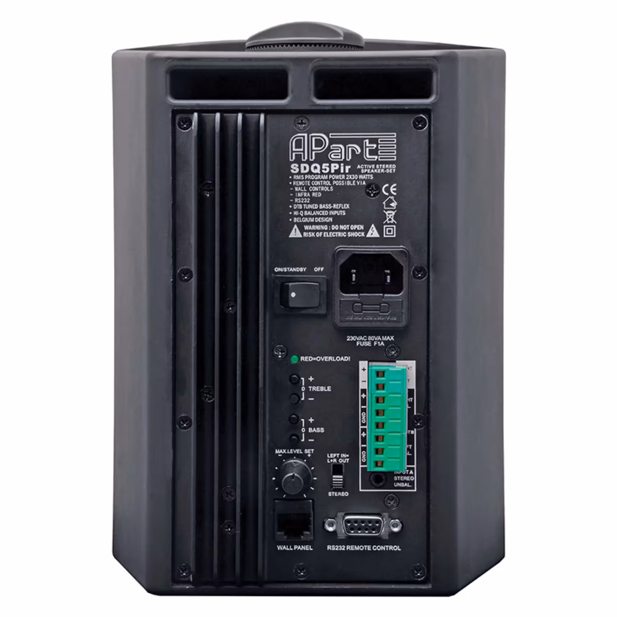 Активный настенный громкоговоритель Apart SDQ5PIR-W (2 / 3)