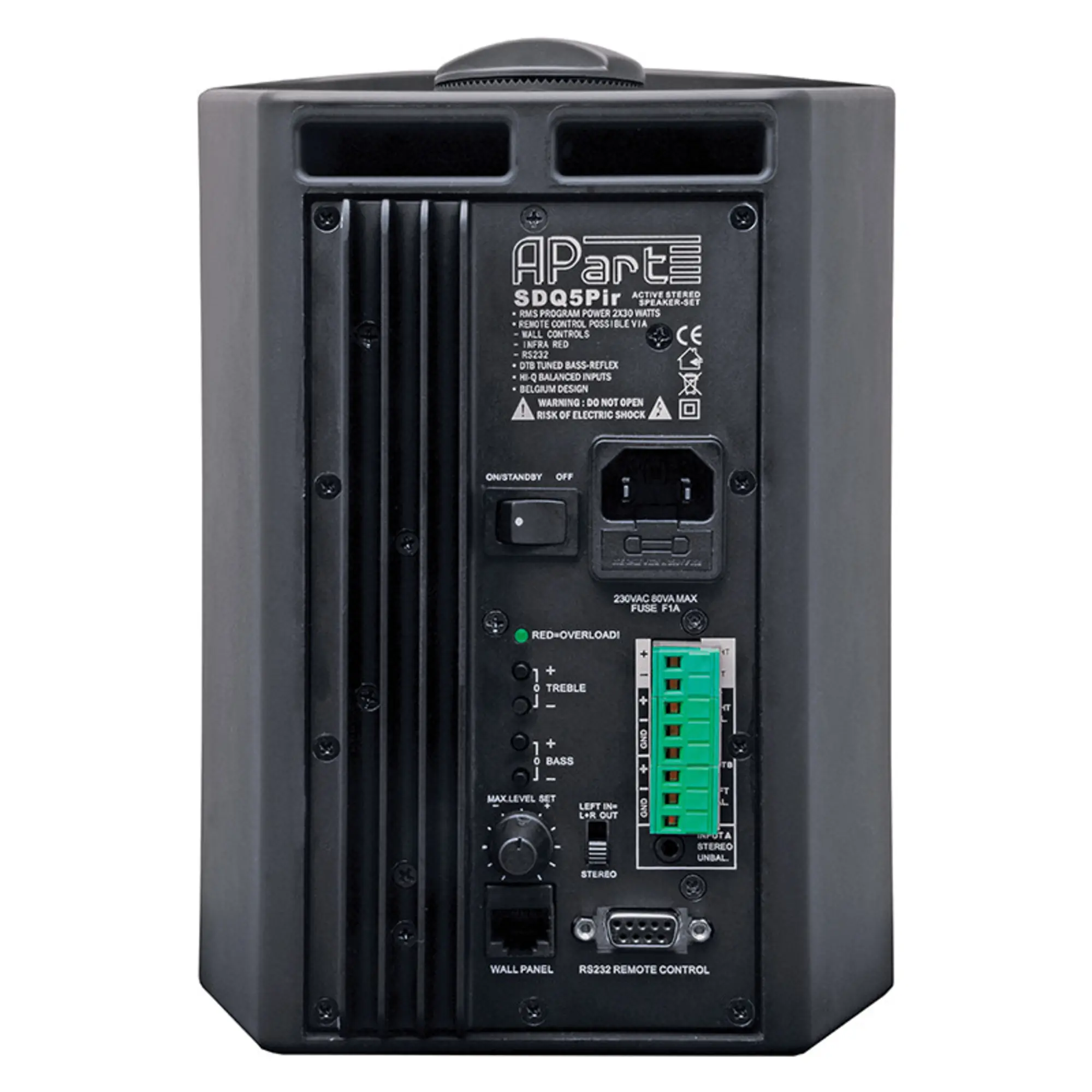 Активный настенный громкоговоритель Apart SDQ5PIR-W (2 / 3)