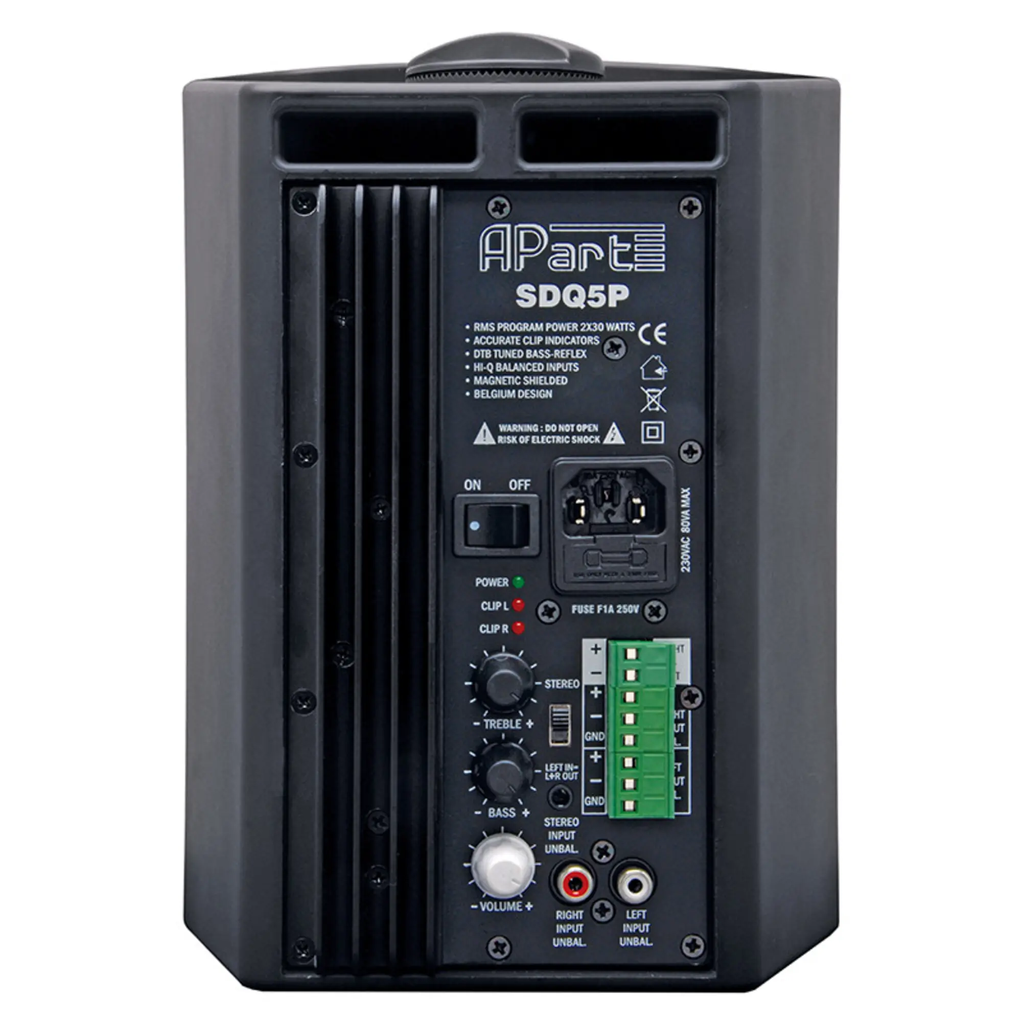 Набор из двух громкоговорителей APart SDQ5P-BL (2 / 2)