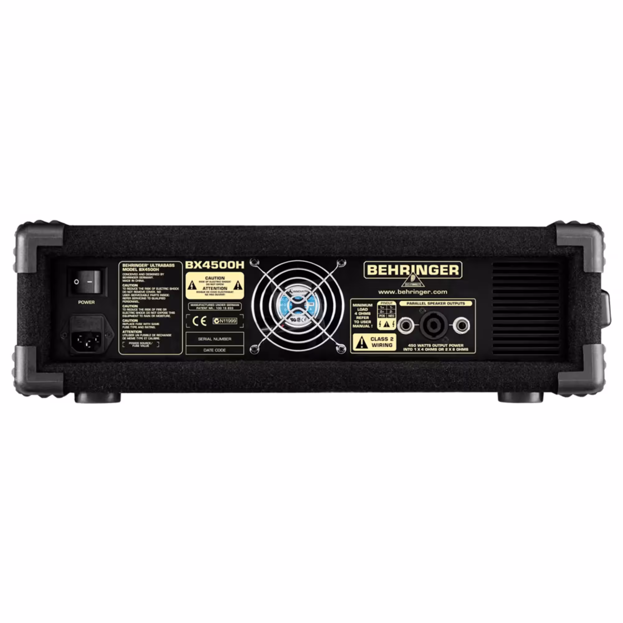 Басовый усилитель Behringer BX4500H (2 / 2)