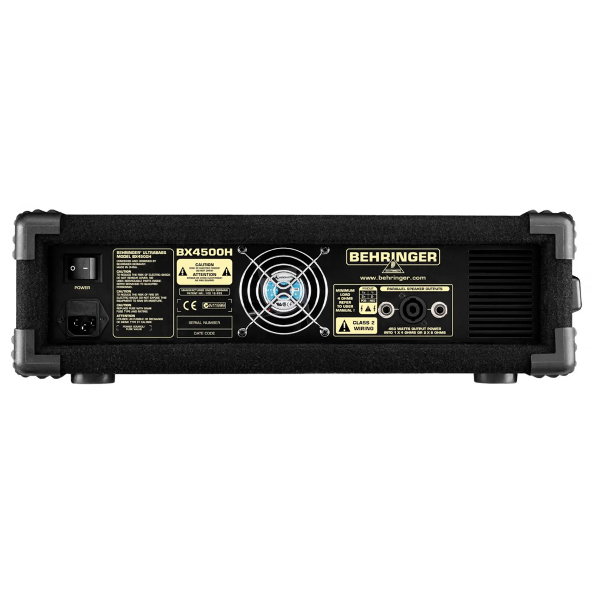 Басовый усилитель Behringer BX4500H (2 / 2)