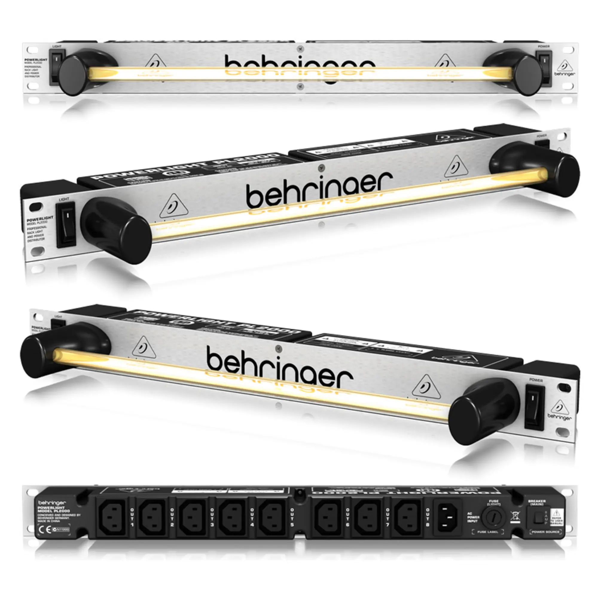 Рэковая подсветка Behringer PL2000 (3 / 3)