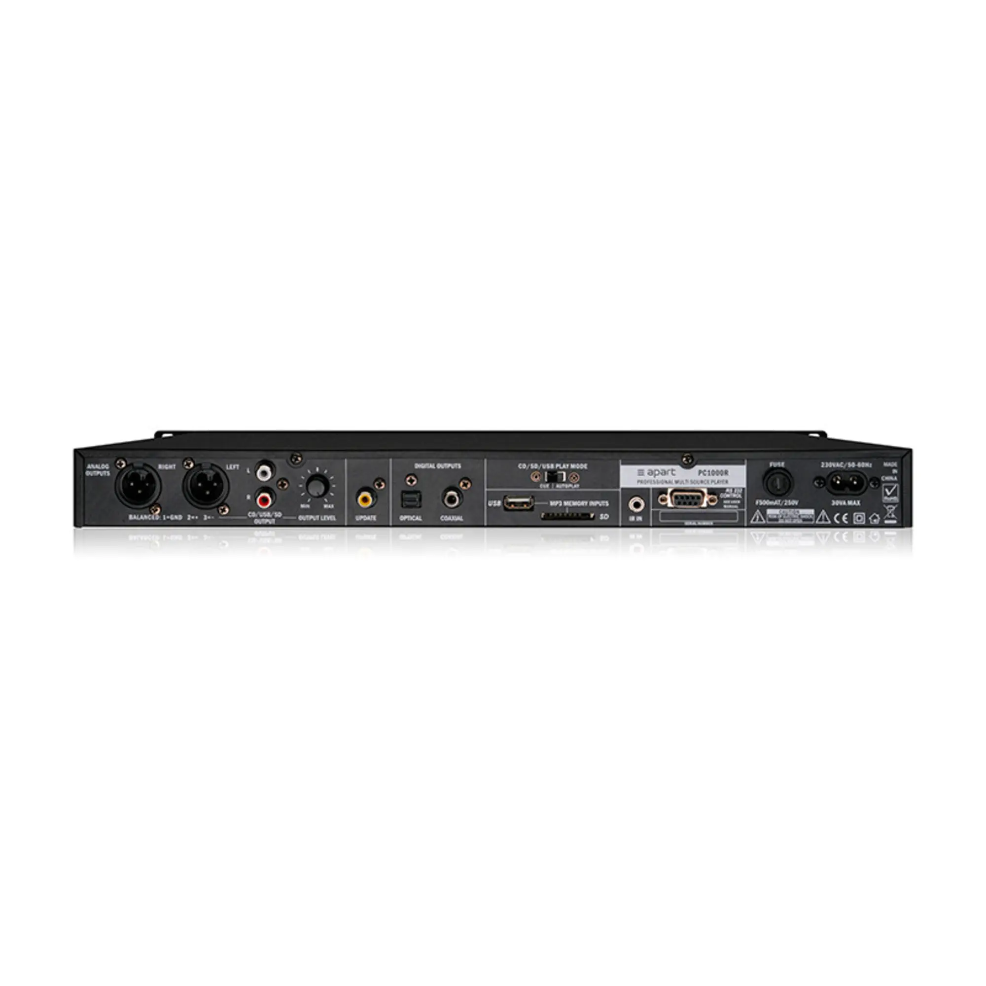 Профессиональный проигрыватель APart PC1000RMKII (2 / 2)