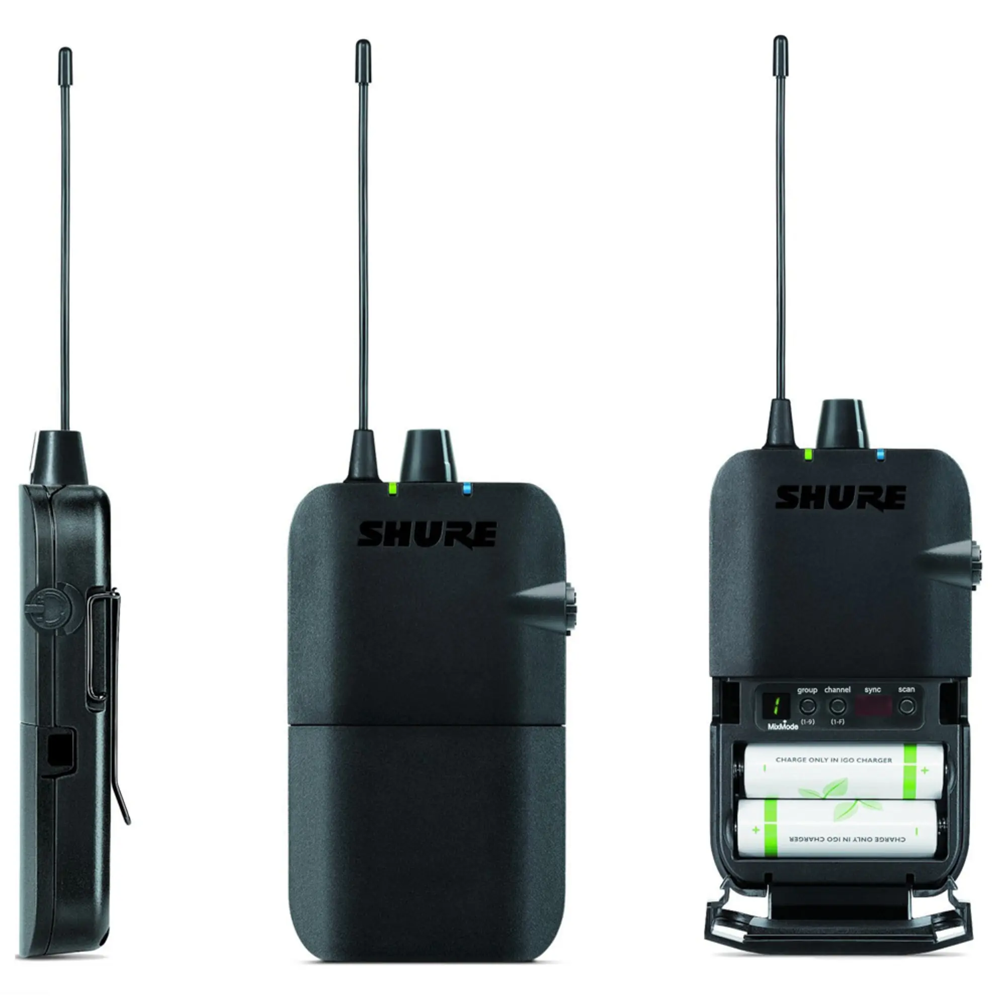 Cистема персонального мониторинга Shure P3TER112GR-K3E (4 / 4)