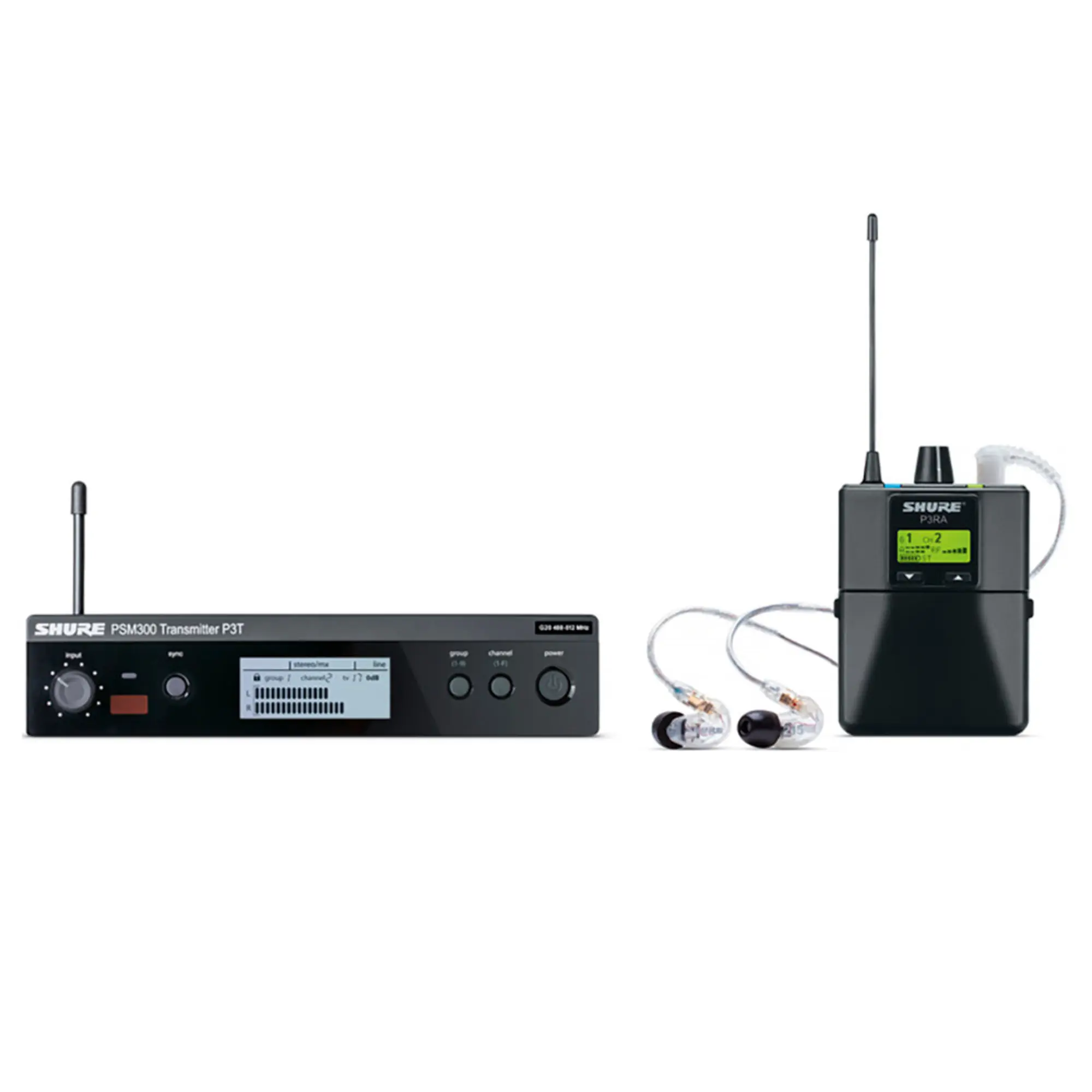 Cистема персонального мониторинга Shure P3TERA215CL-K3E (1 / 6)