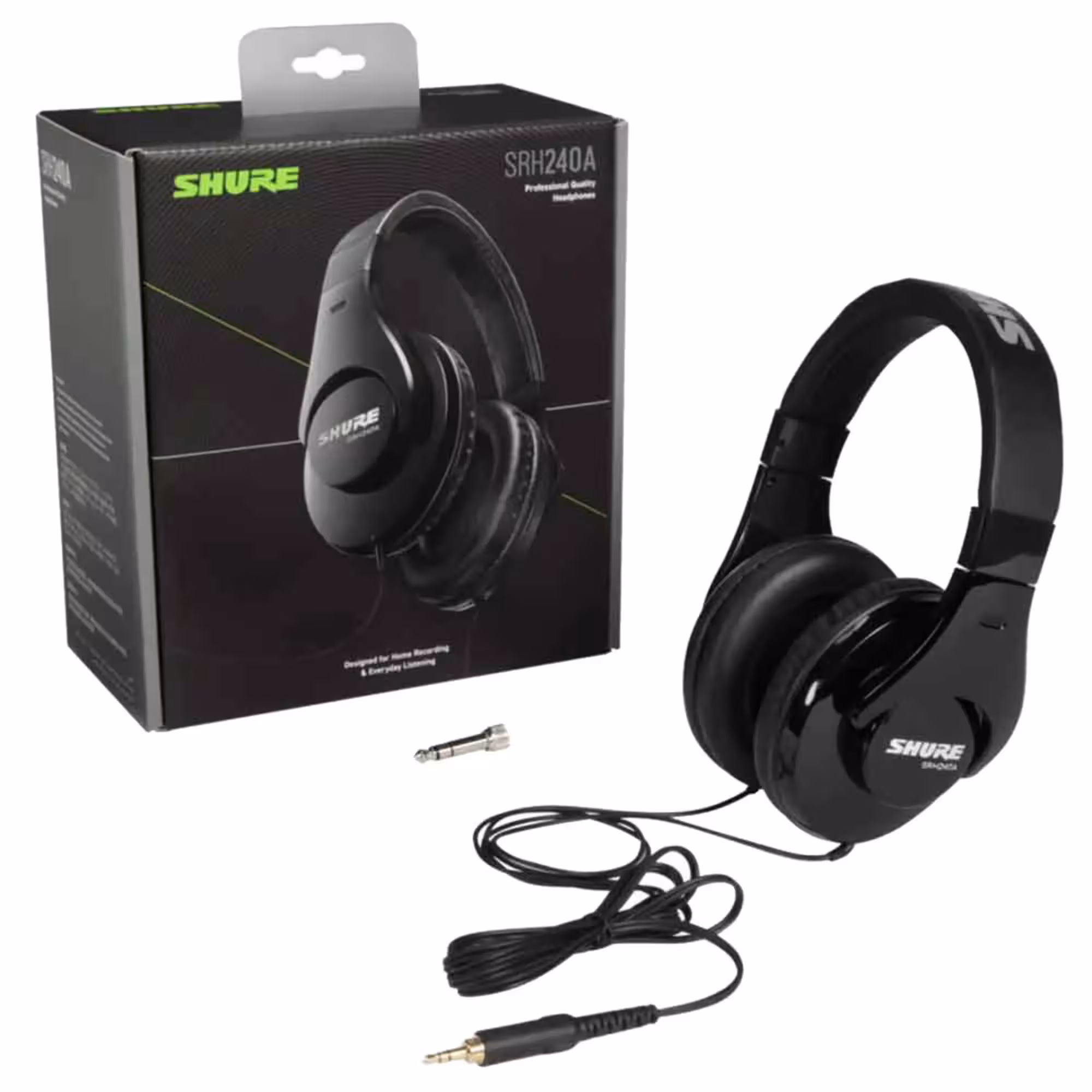 Охватывающие наушники Shure SRH240A-EFS (2 / 2)