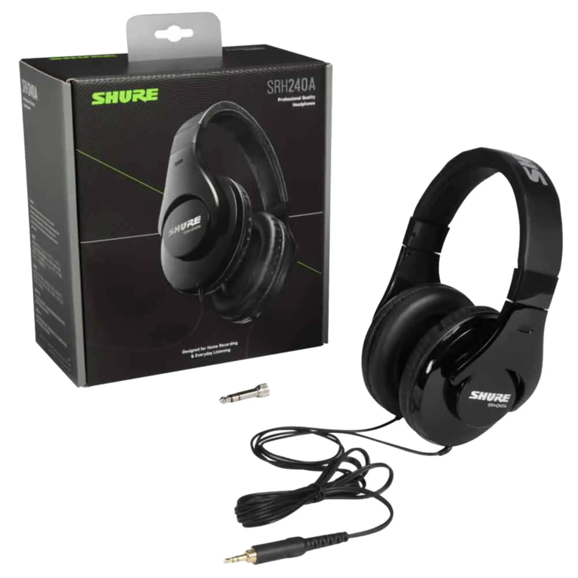 Охватывающие наушники Shure SRH240A-EFS (2 / 2)