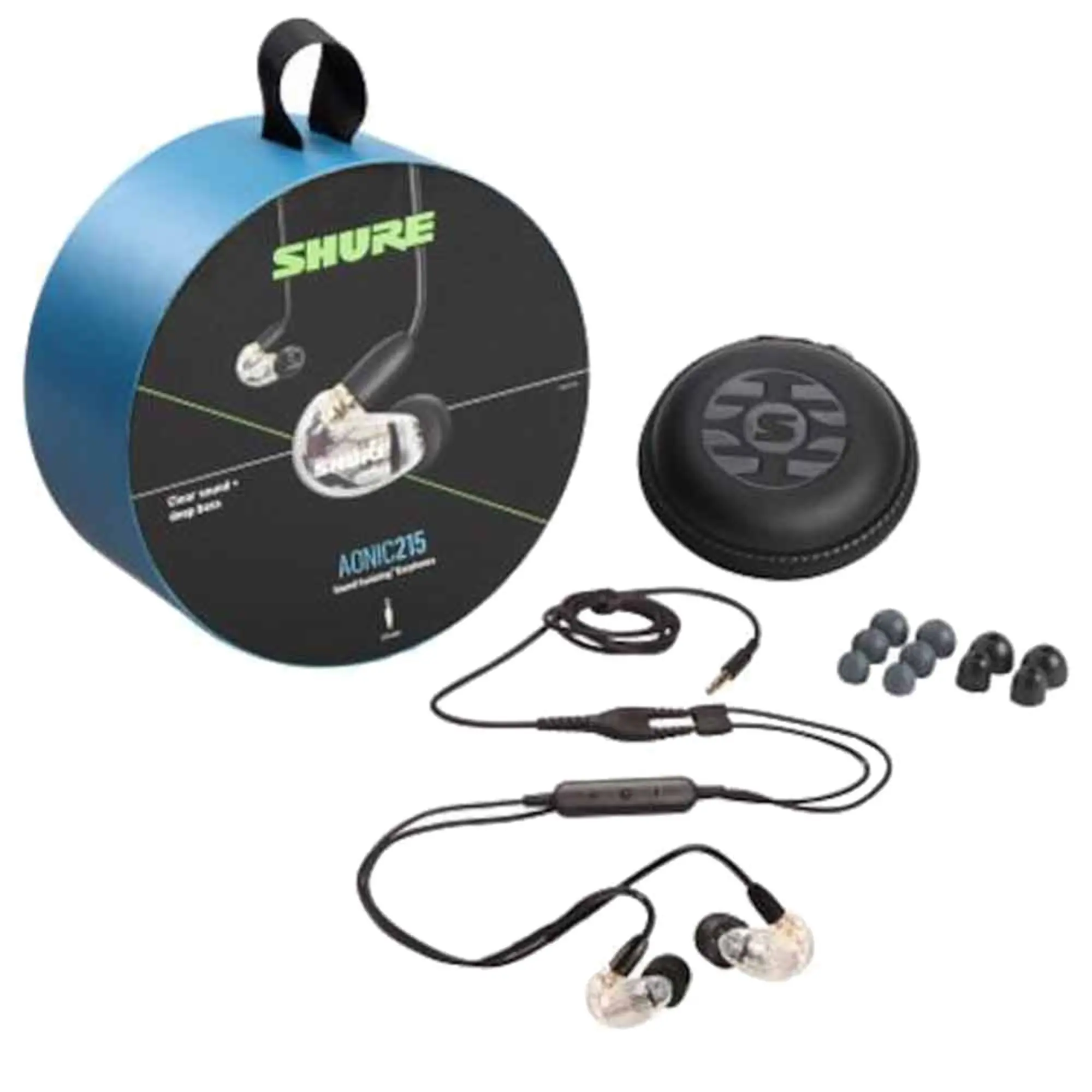 Внутриканальные наушники Shure Aonic SE215 Sound Isolating Clear (2 / 2)