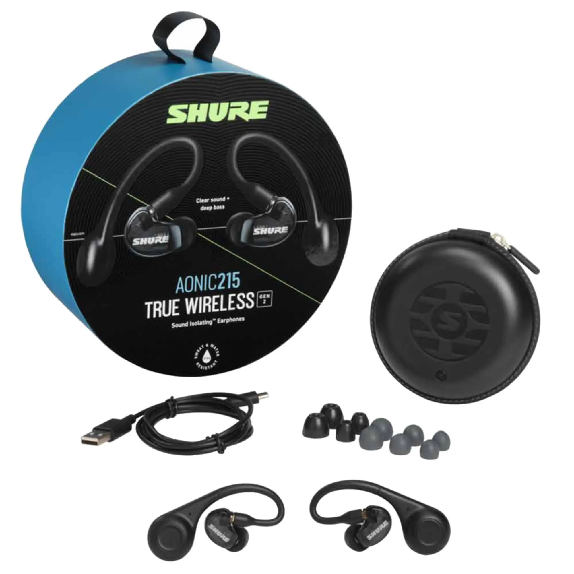 Беспроводные наушники Shure Aonic 215 Gen 2 Black (2 / 2)