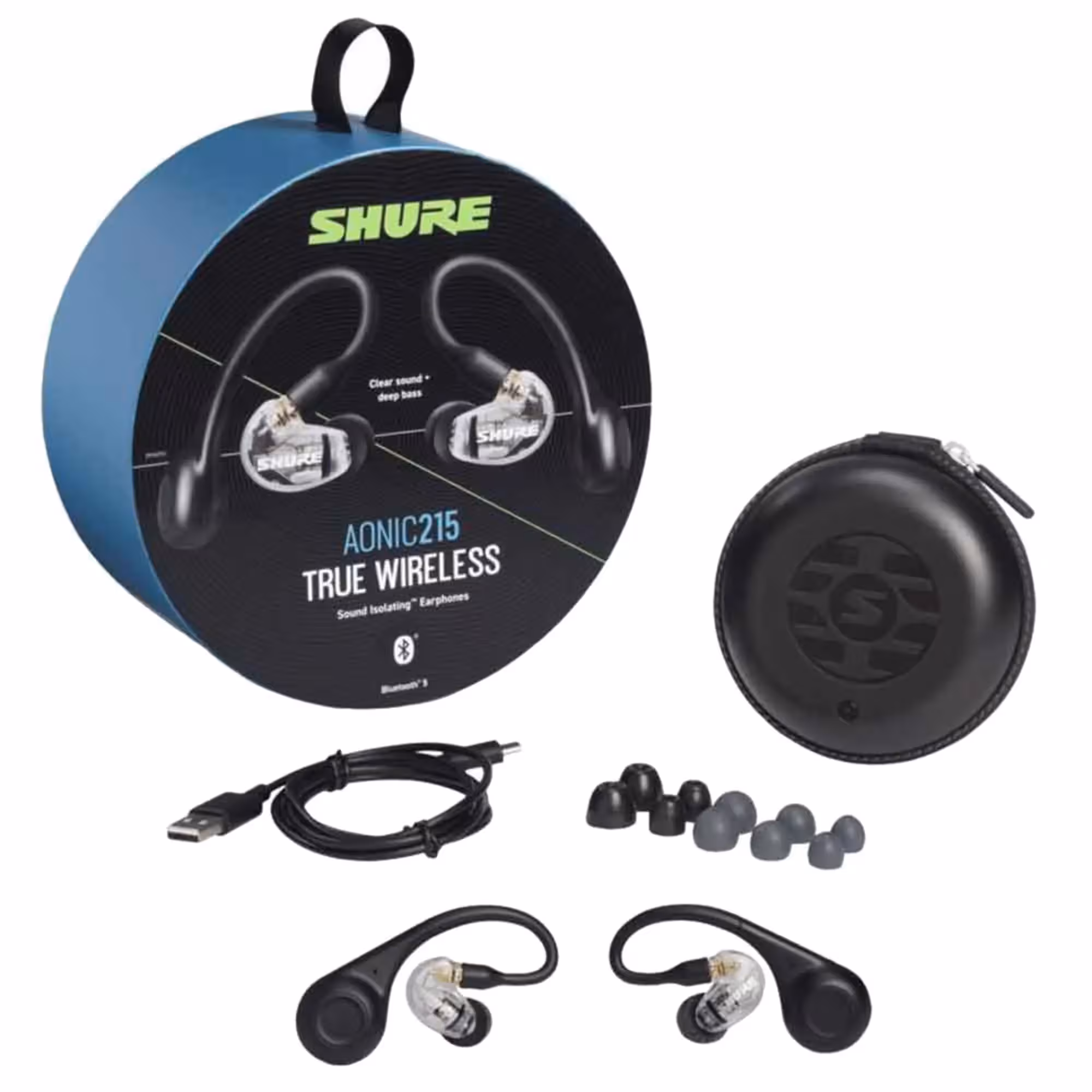 Беспроводные наушники Shure Aonic 215 Gen 2 Clear (2 / 2)