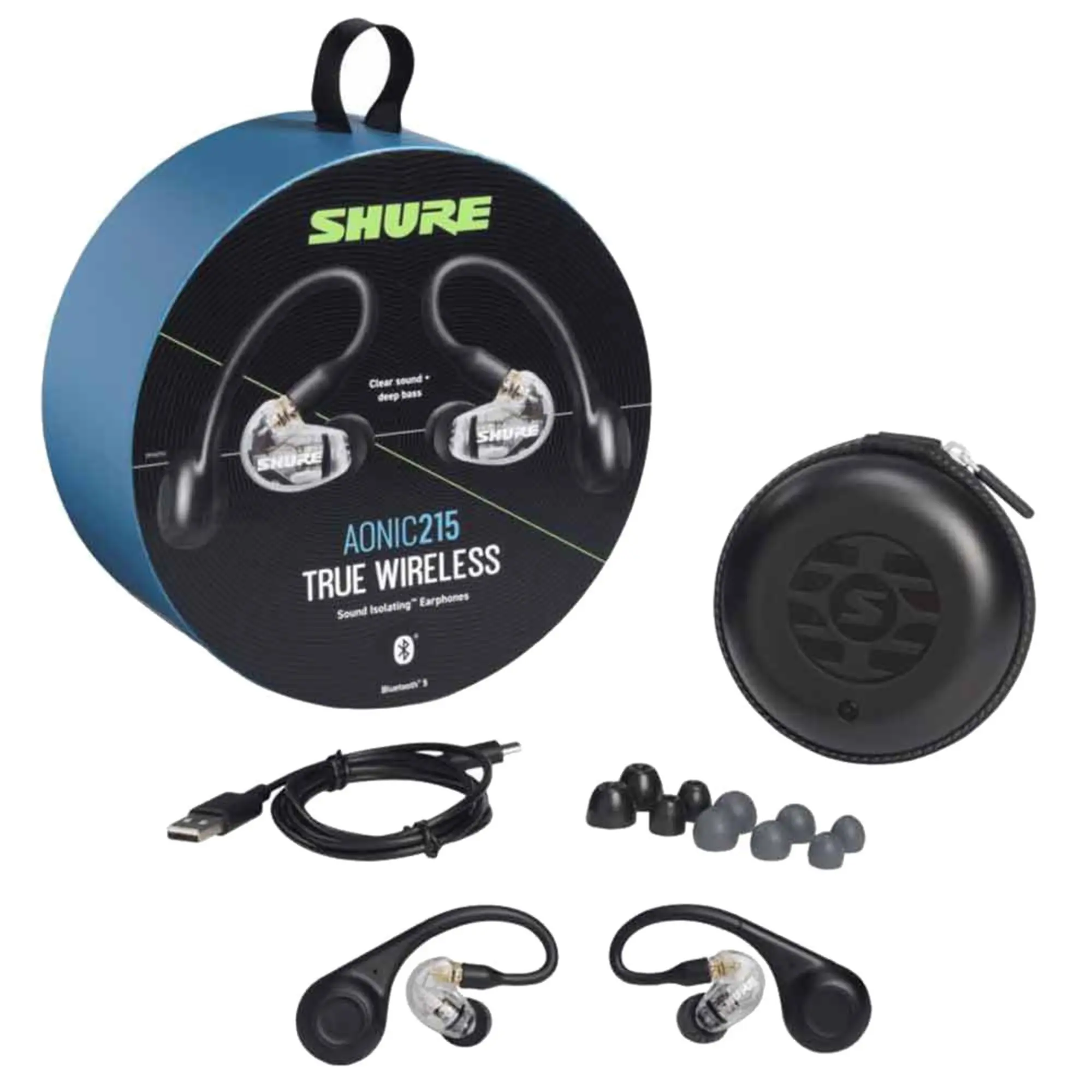 Беспроводные наушники Shure Aonic 215 Gen 2 Clear (2 / 2)