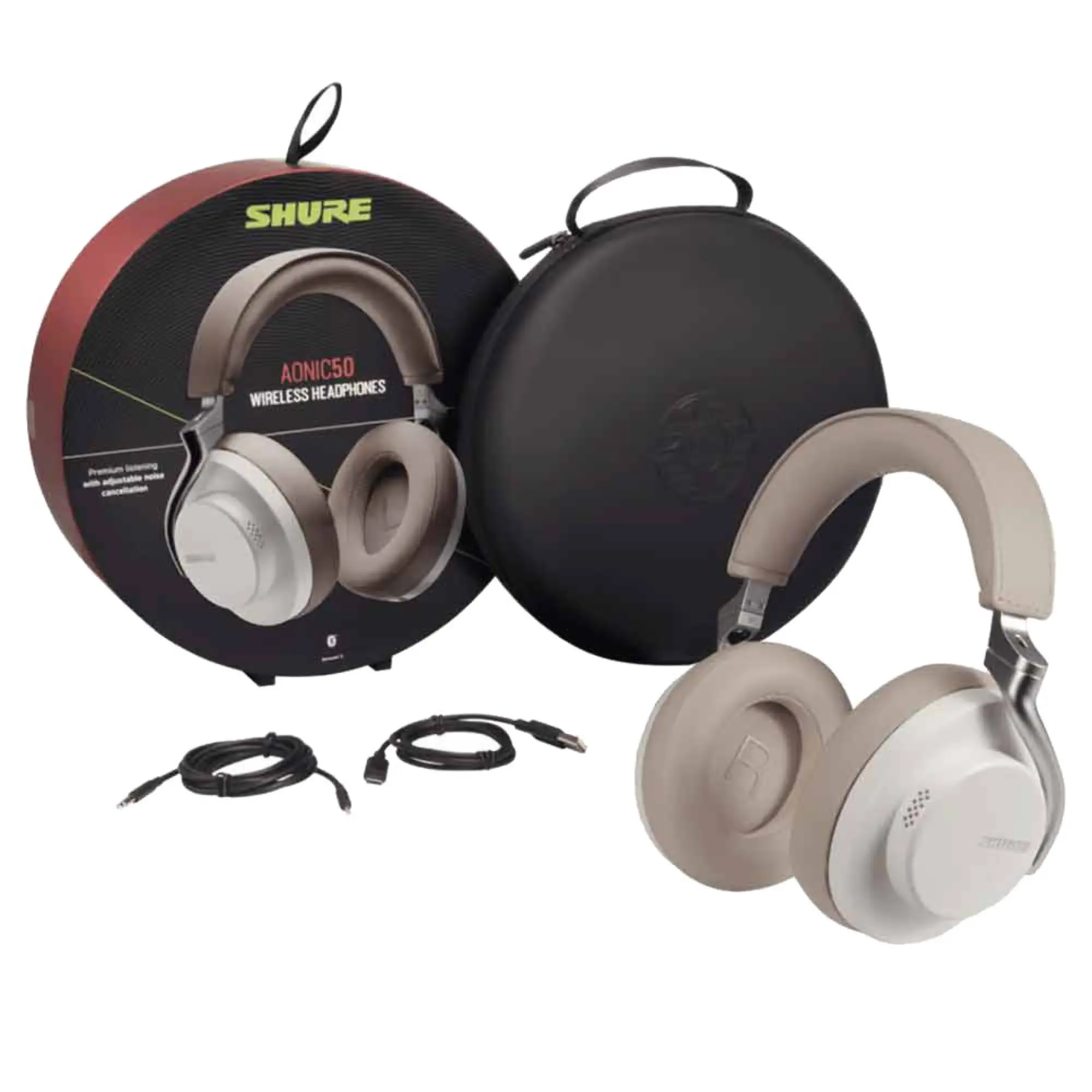 Беспроводные наушники Shure Aonic 50 White (4 / 4)