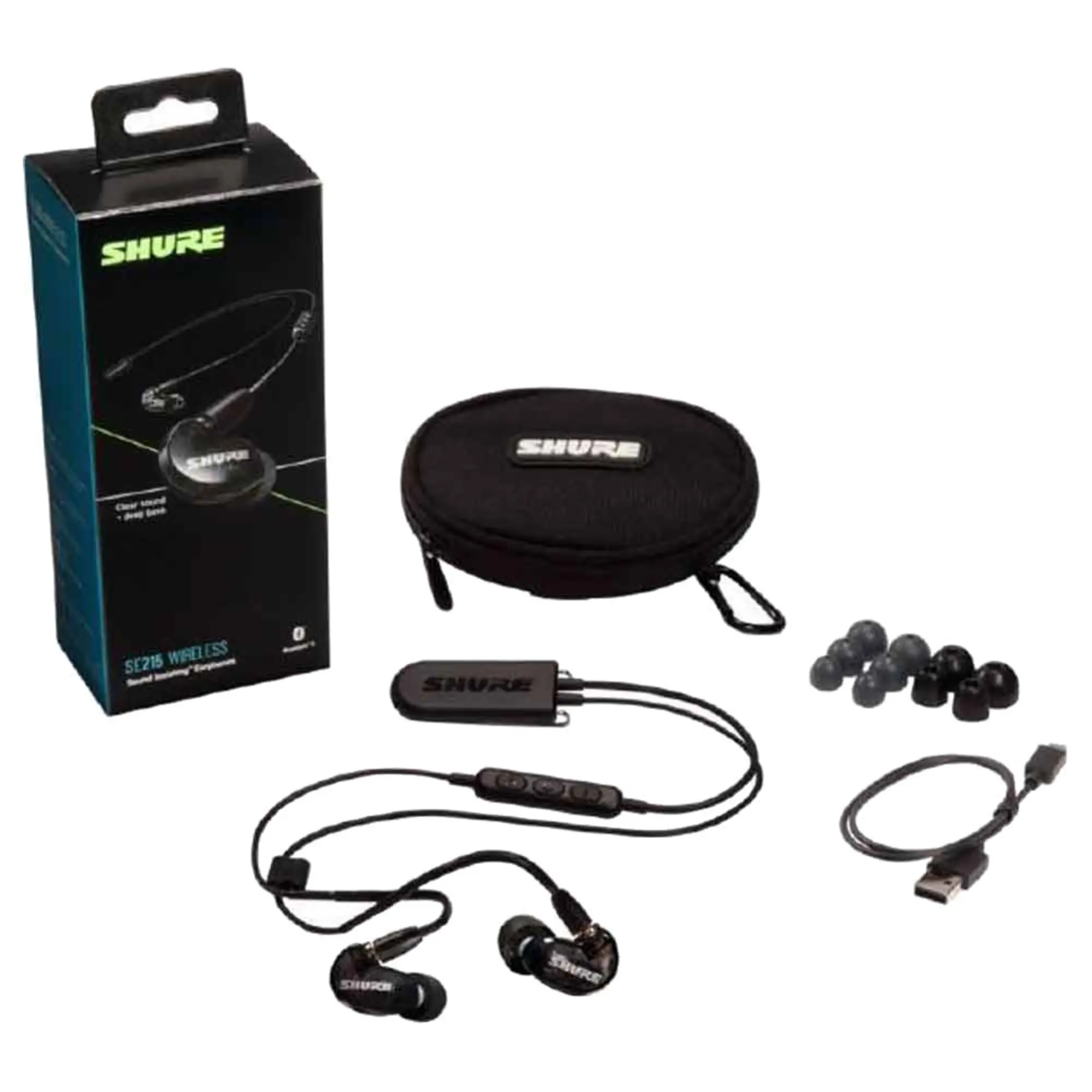 Беспроводные наушники Shure SE215-K Wireless Black (4 / 4)