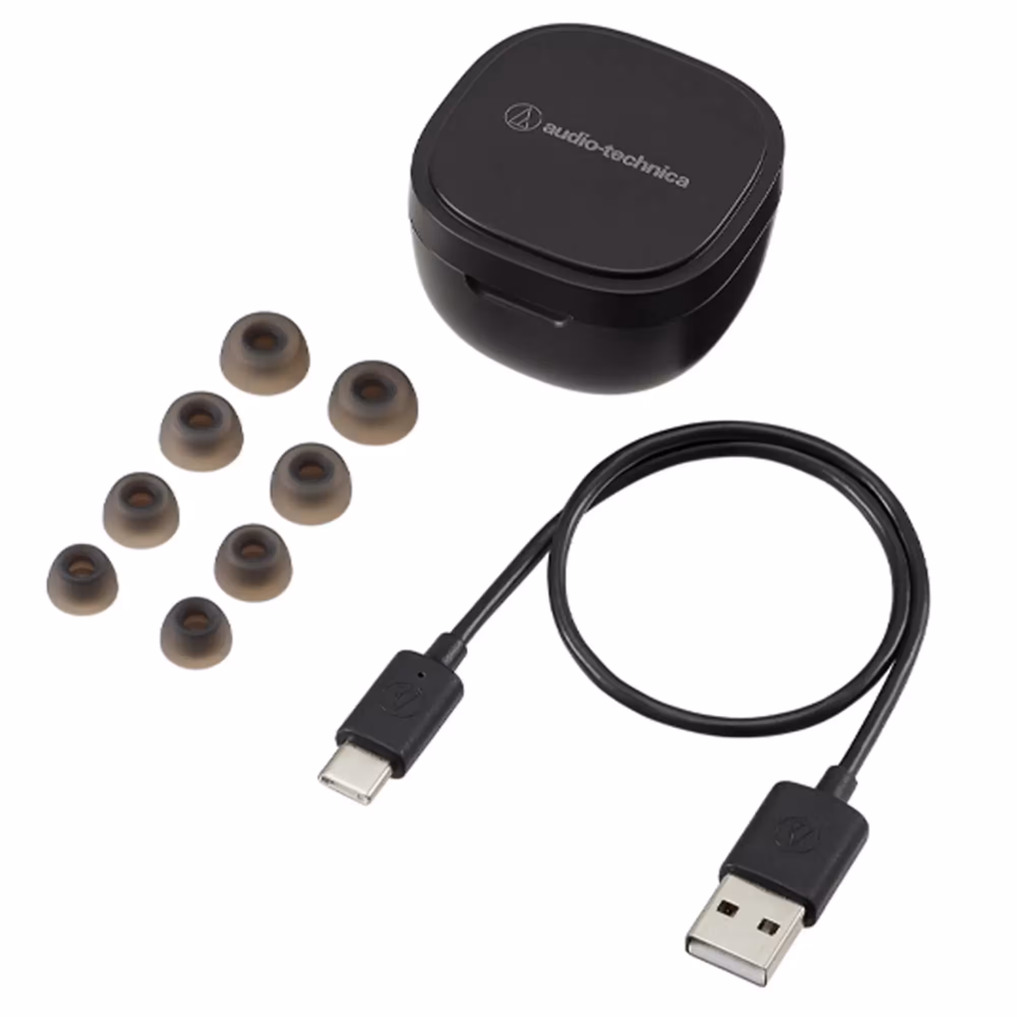 Беспроводные наушники Audio-Technica ATH-SQ1TWBK (5 / 5)