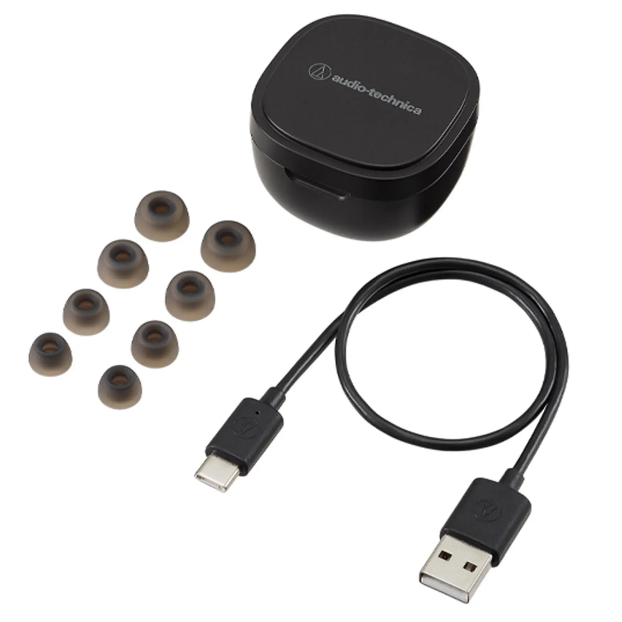 Беспроводные наушники Audio-Technica ATH-SQ1TWBK (5 / 5)