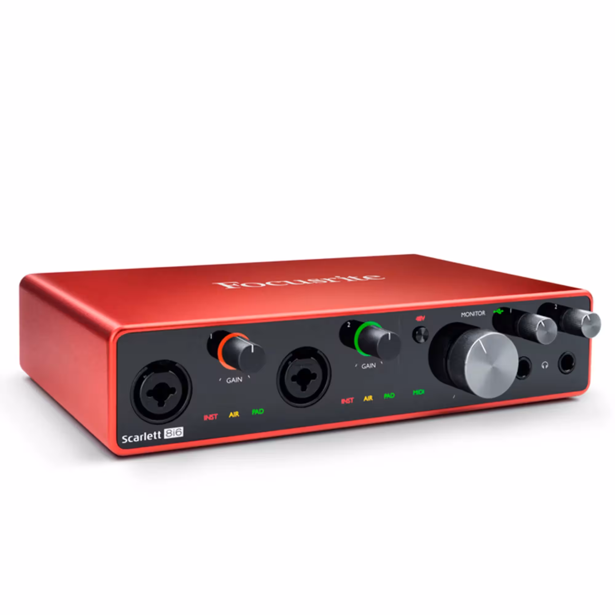 Внешняя студийная звуковая карта Focusrite scarlett 8i6 3Gen (2 / 5)