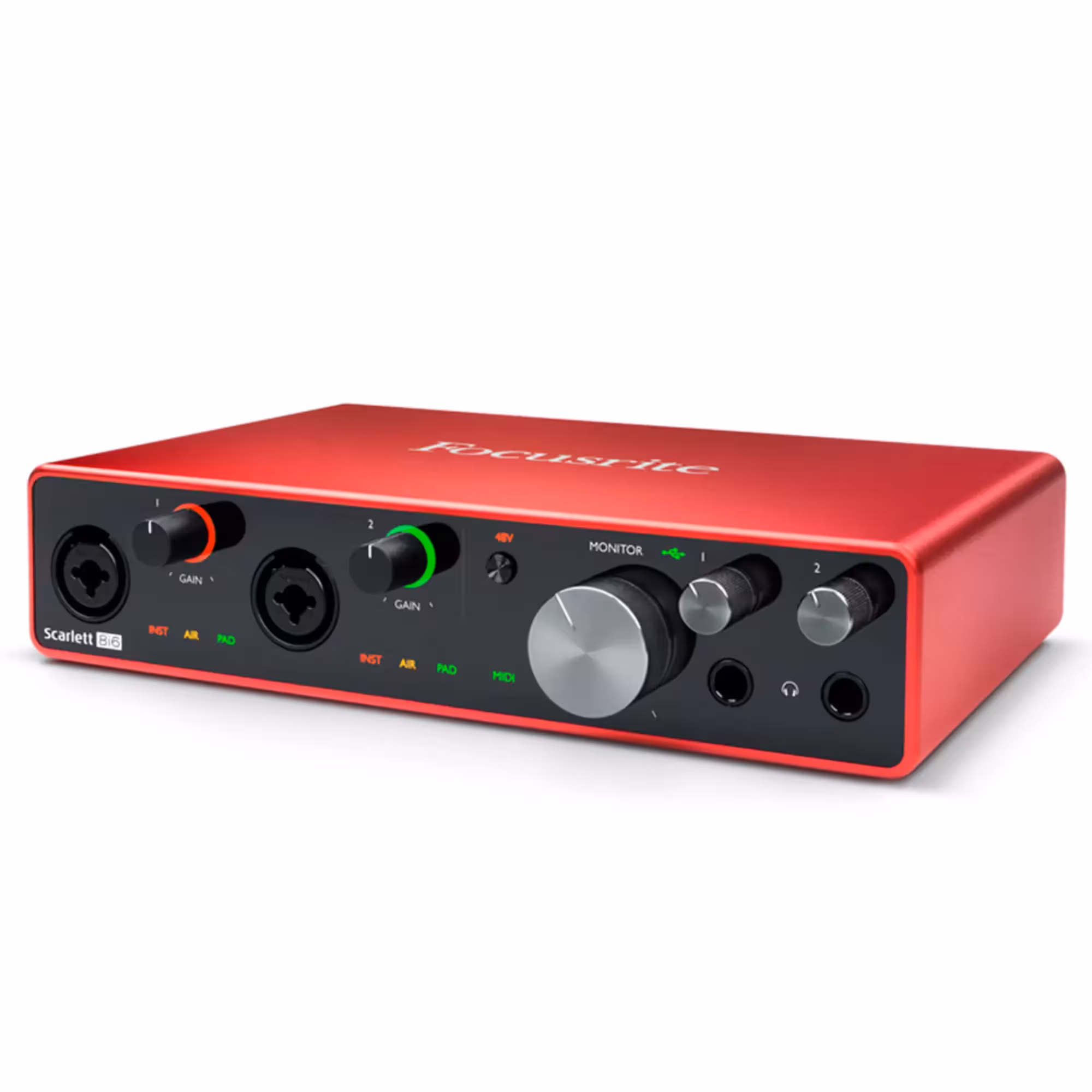 Внешняя студийная звуковая карта Focusrite scarlett 8i6 3Gen (3 / 5)