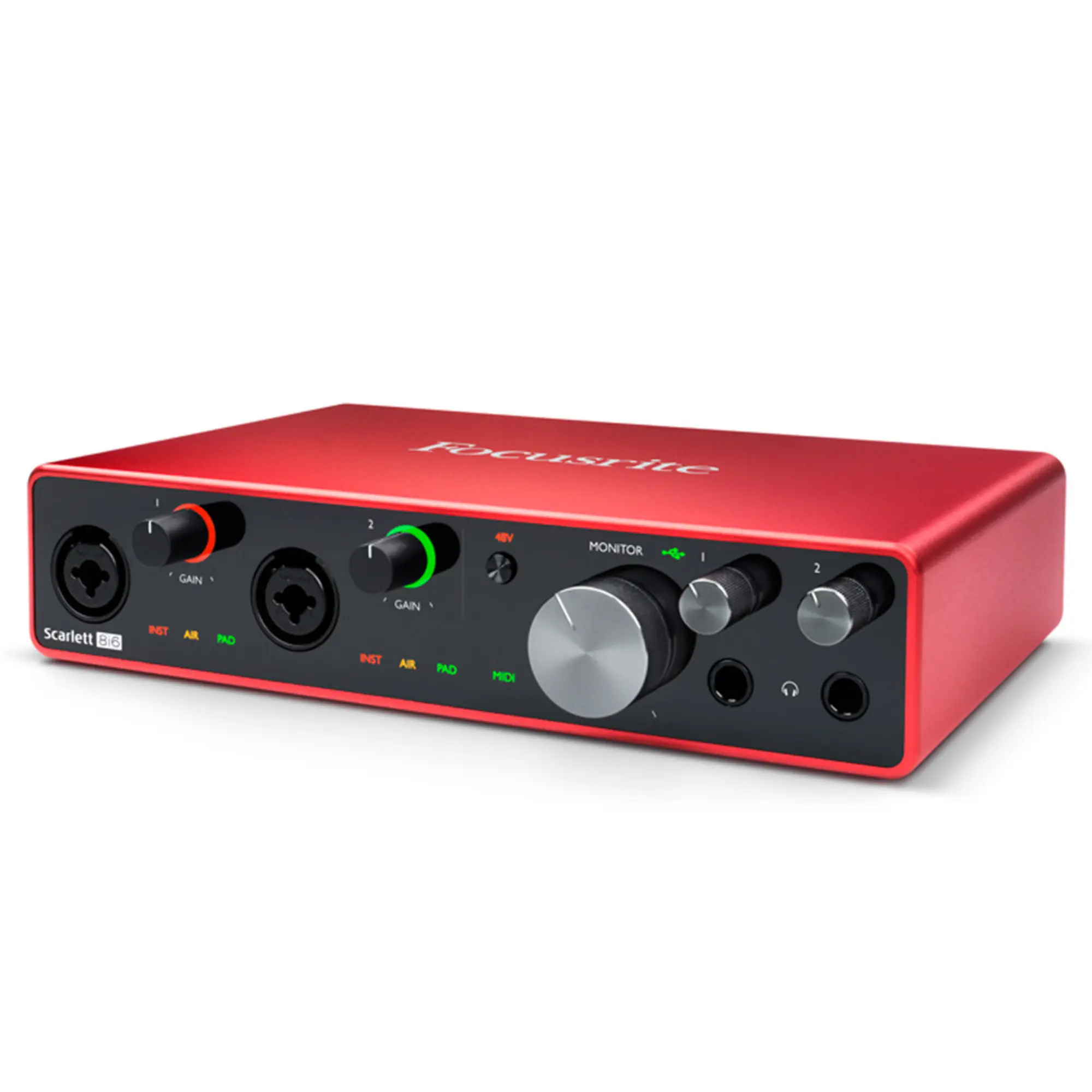 Внешняя студийная звуковая карта Focusrite scarlett 8i6 3Gen (3 / 5)