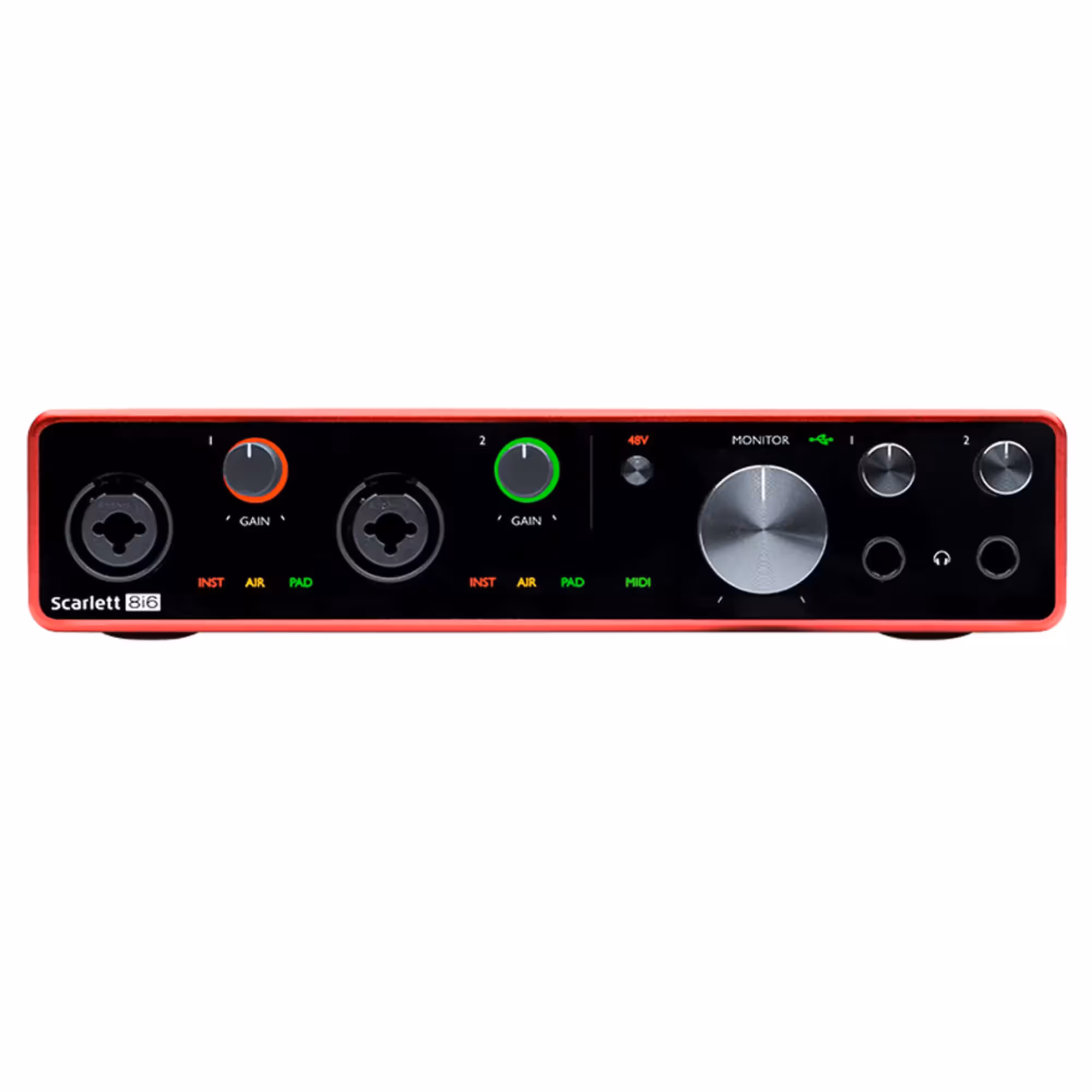Внешняя студийная звуковая карта Focusrite scarlett 8i6 3Gen (4 / 5)