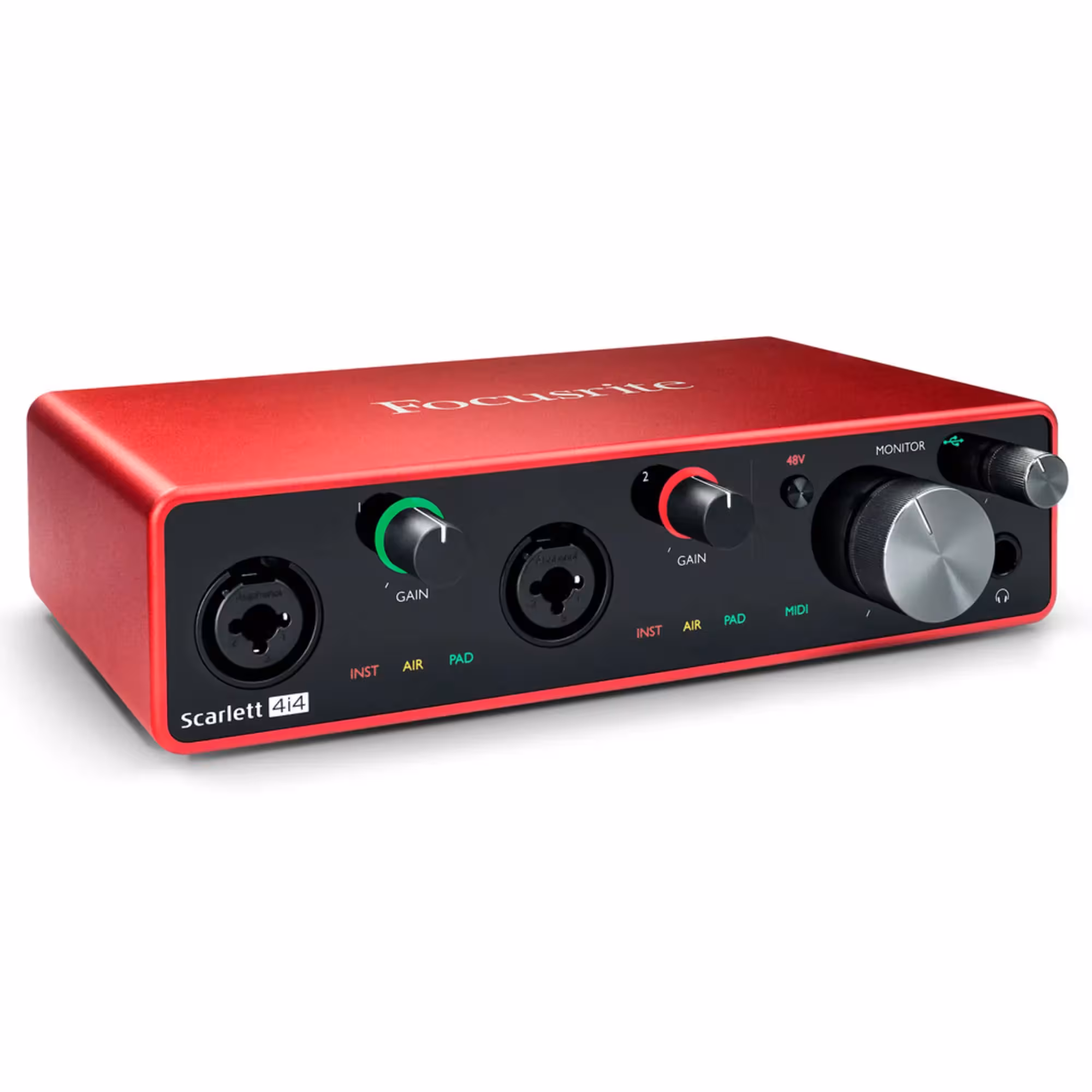 Внешняя студийная звуковая карта Focusrite scarlett 4i4 3rd Gen USB (2 / 4)