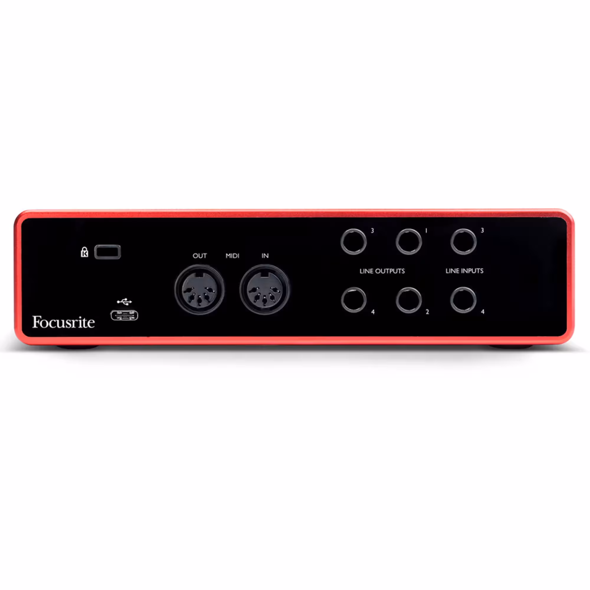 Внешняя студийная звуковая карта Focusrite scarlett 4i4 3rd Gen USB (4 / 4)