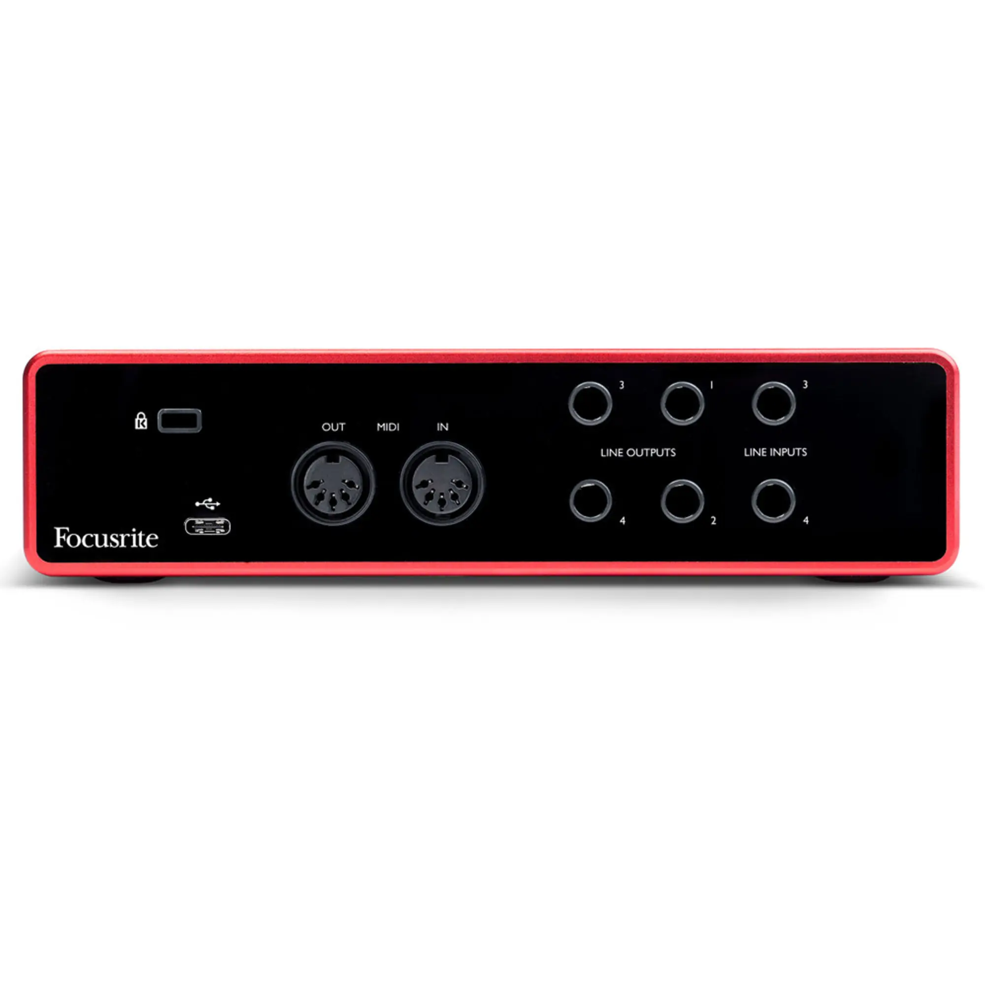 Внешняя студийная звуковая карта Focusrite scarlett 4i4 3rd Gen USB (4 / 4)