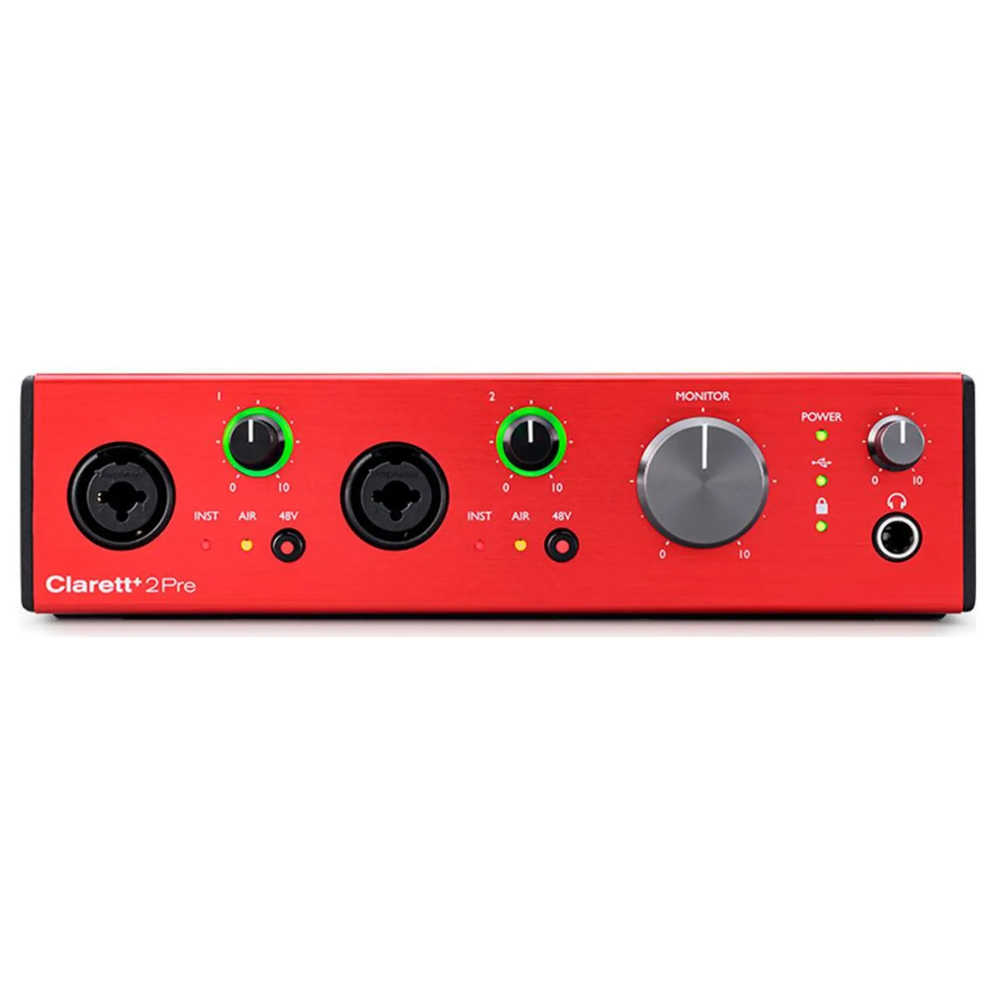 Внешняя студийная звуковая карта Focusrite Clarett+ 2Pre (2 / 5)