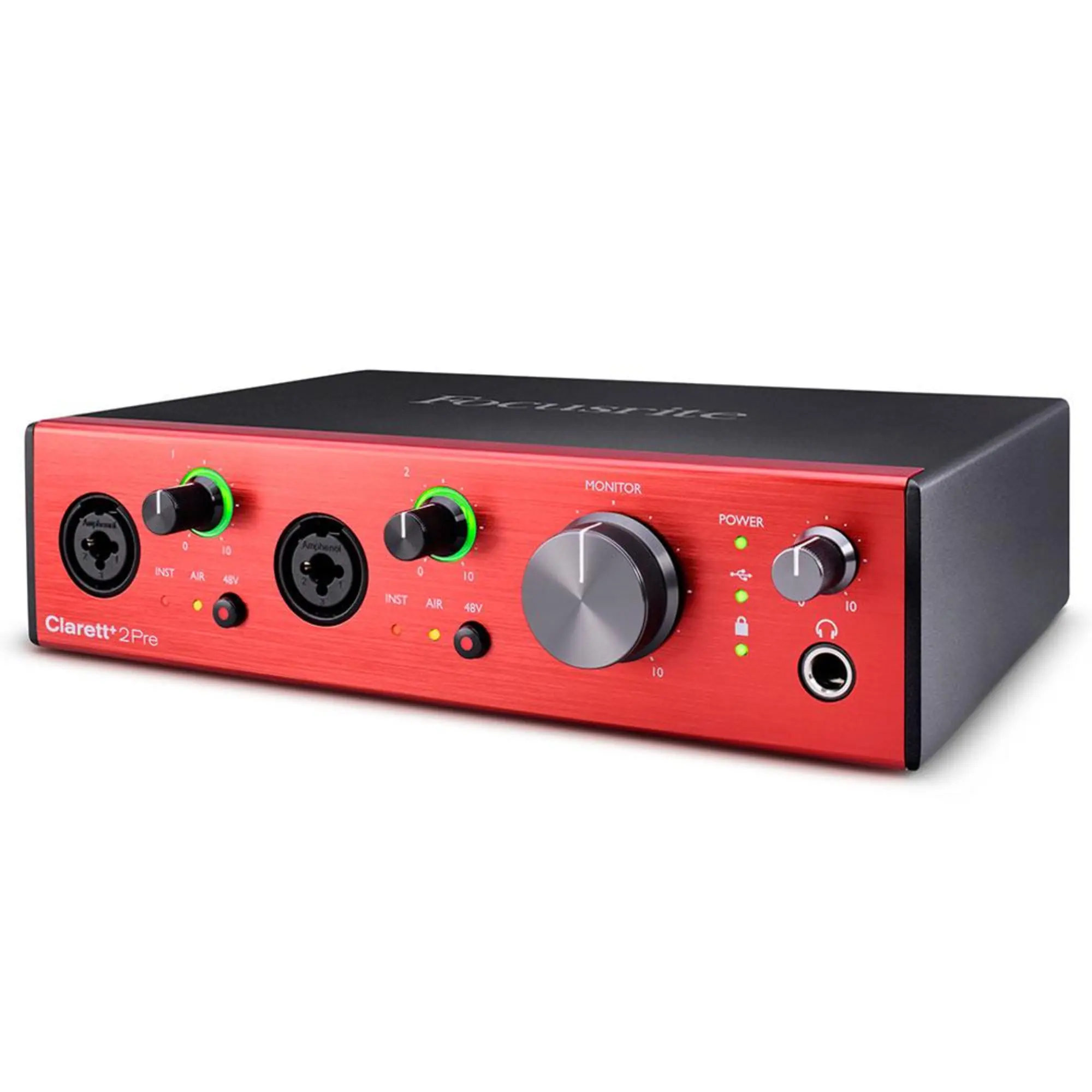 Внешняя студийная звуковая карта Focusrite Clarett+ 2Pre (4 / 5)