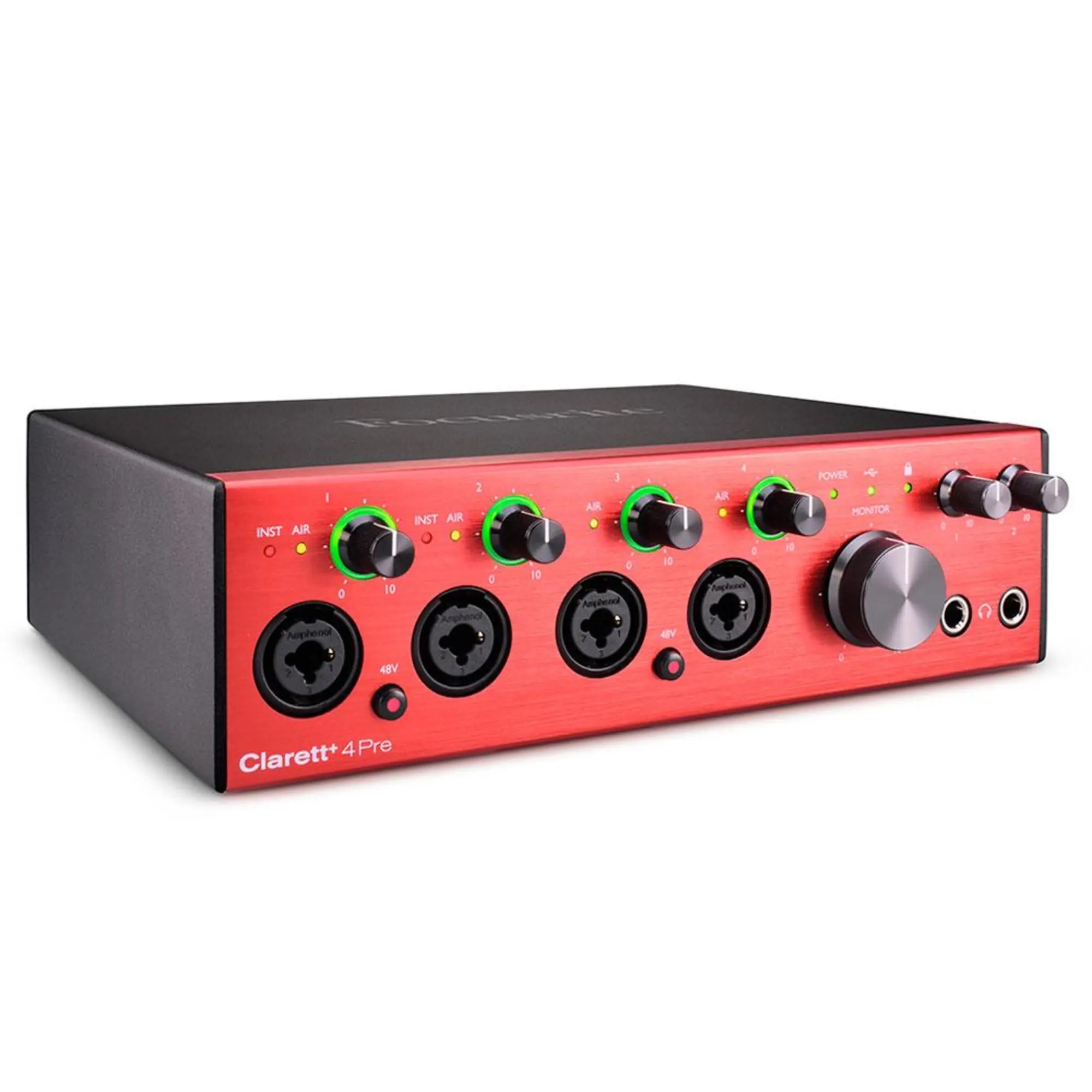 Внешняя студийная звуковая карта Focusrite Clarett+ 4Pre (1 / 5)