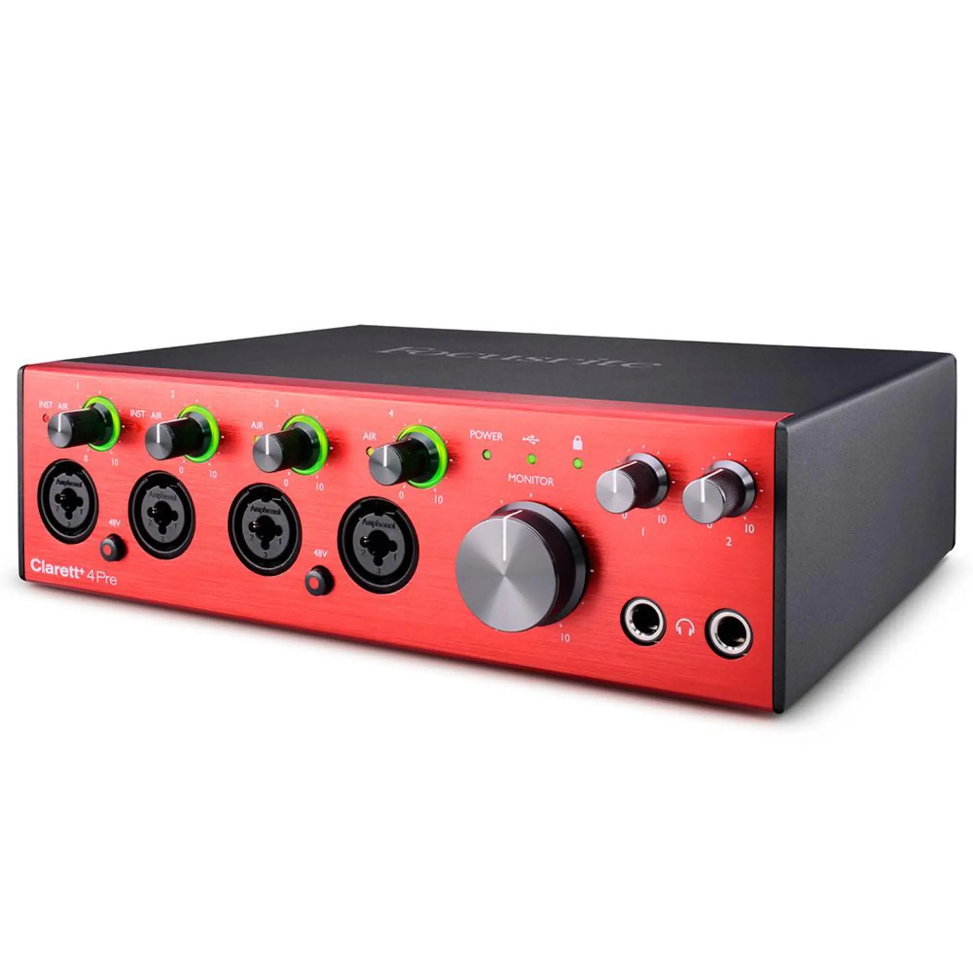 Внешняя студийная звуковая карта Focusrite Clarett+ 4Pre (3 / 5)