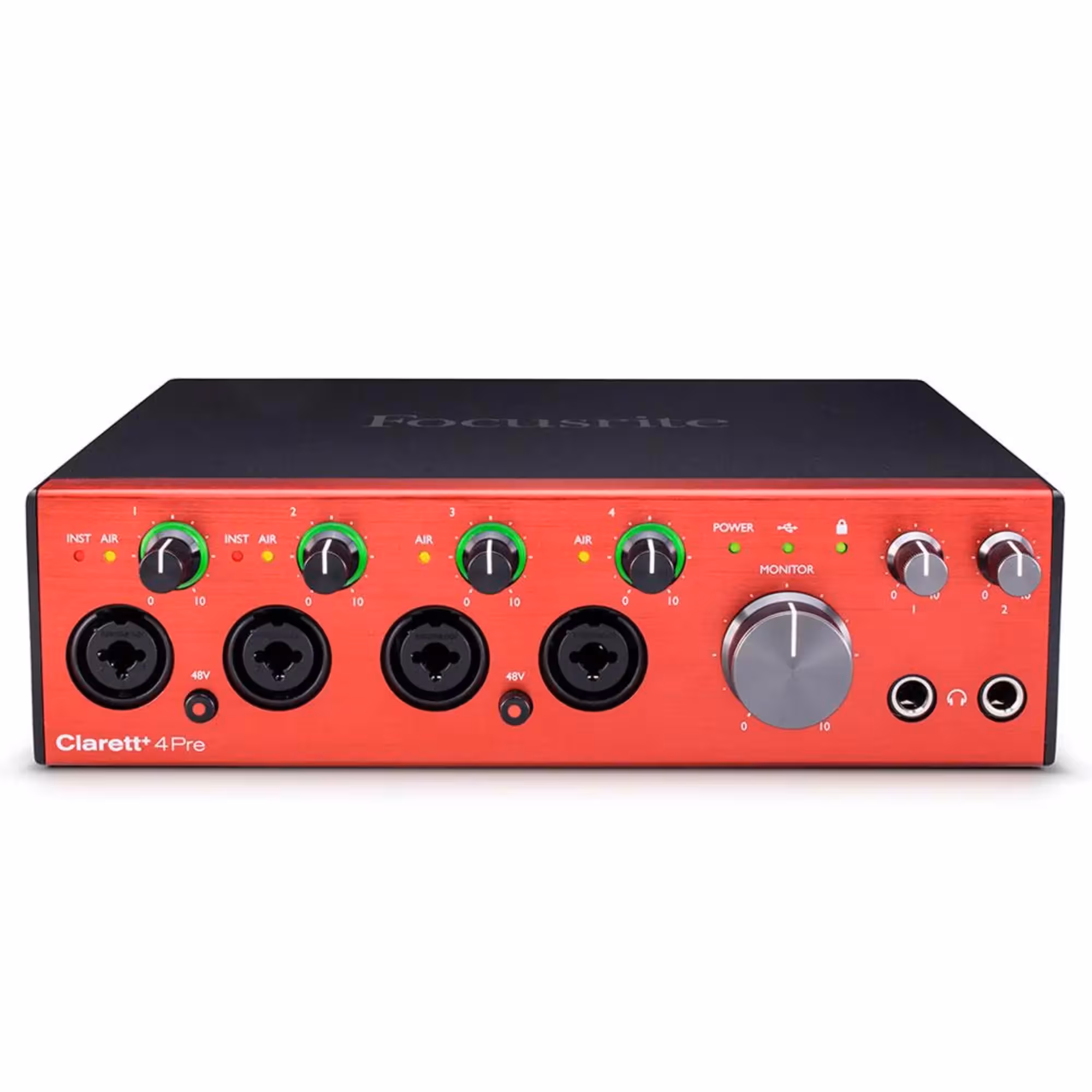 Внешняя студийная звуковая карта Focusrite Clarett+ 4Pre (4 / 5)