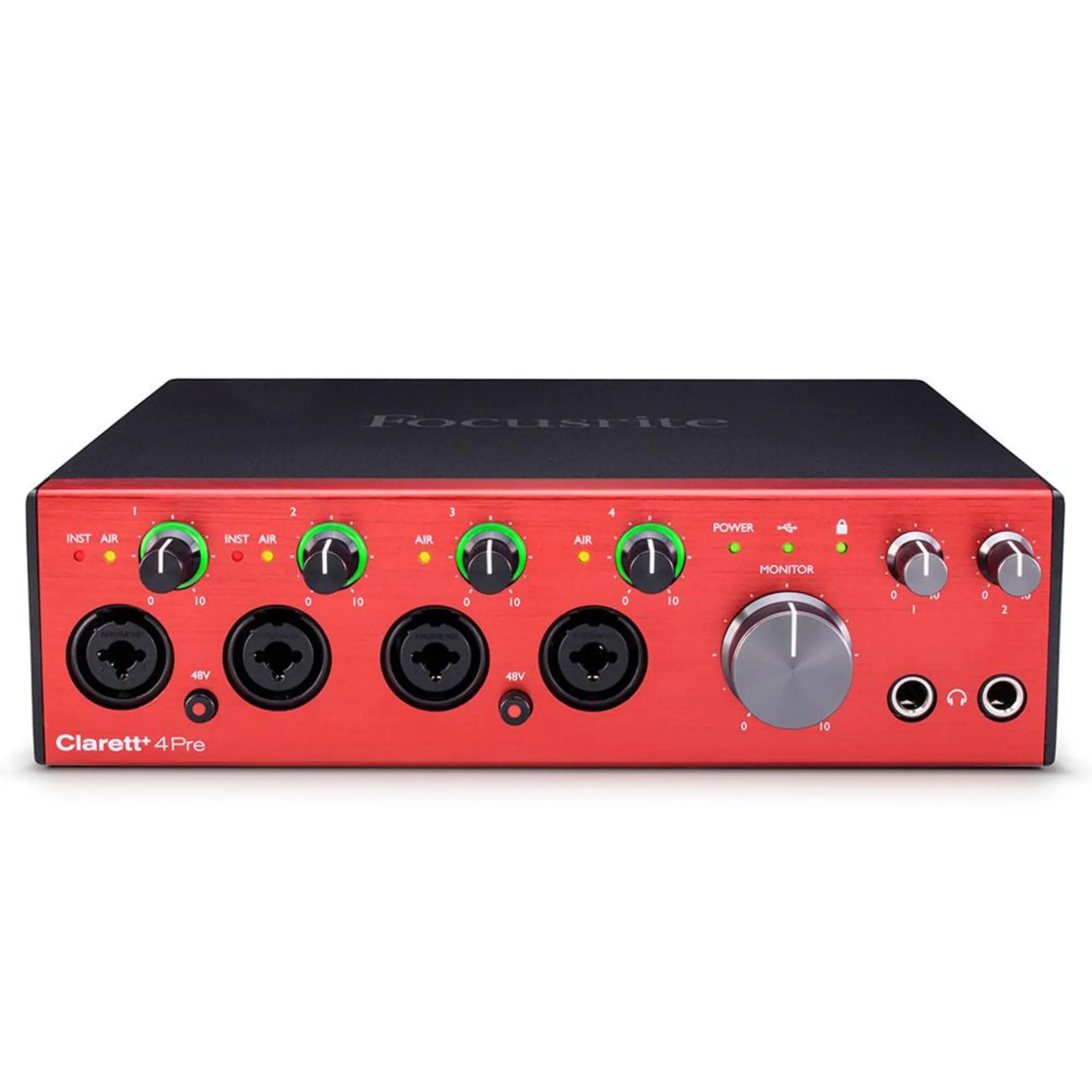 Внешняя студийная звуковая карта Focusrite Clarett+ 4Pre (4 / 5)
