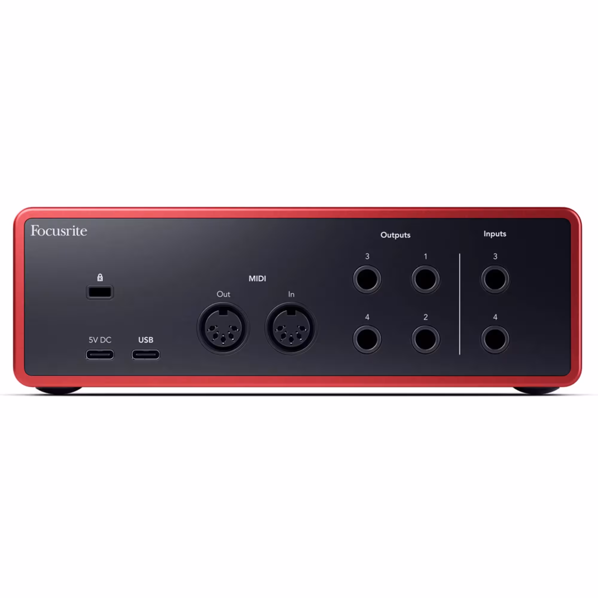 Внешняя студийная звуковая карта Focusrite Scarlett 4i4 4th Gen (5 / 5)