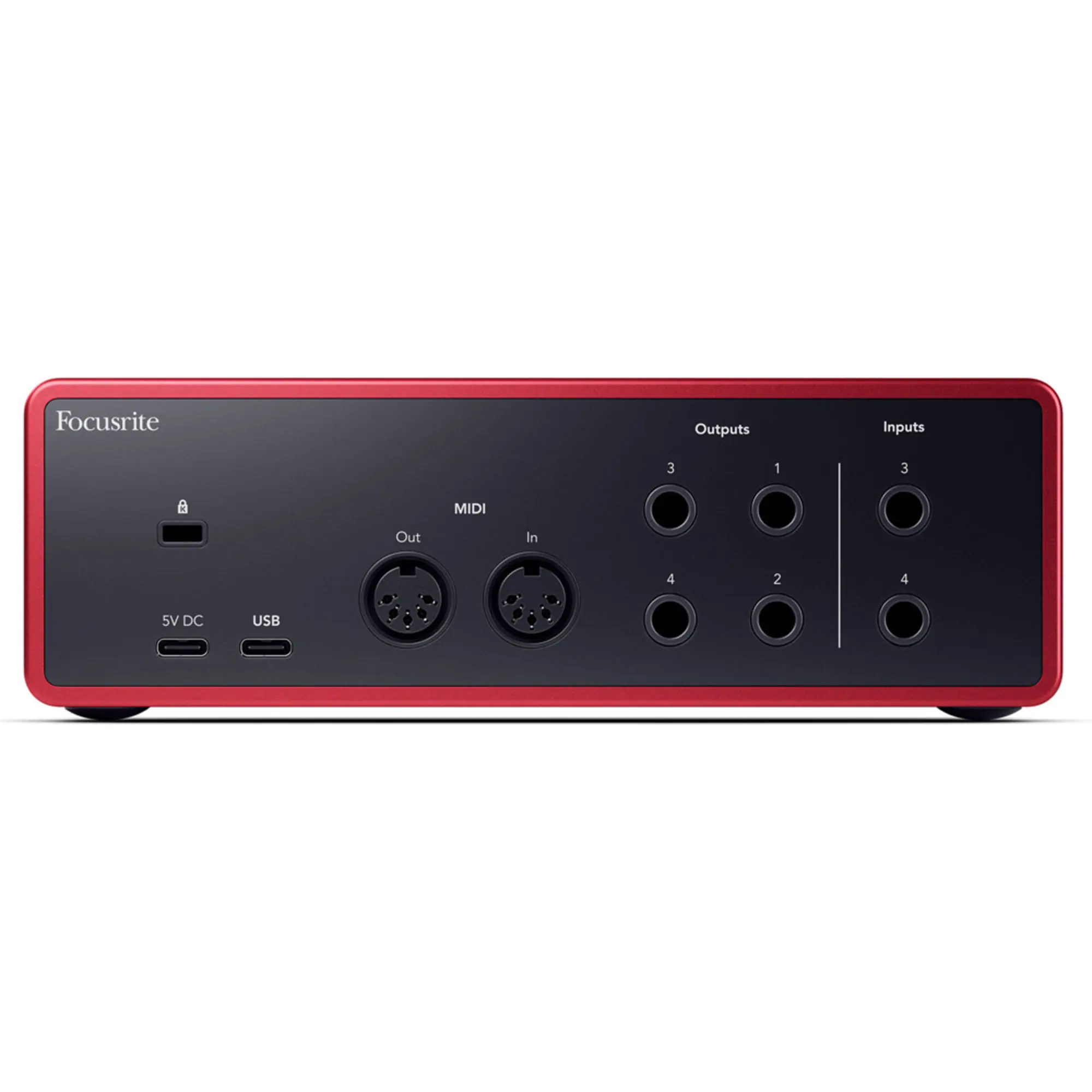 Внешняя студийная звуковая карта Focusrite Scarlett 4i4 4th Gen (5 / 5)