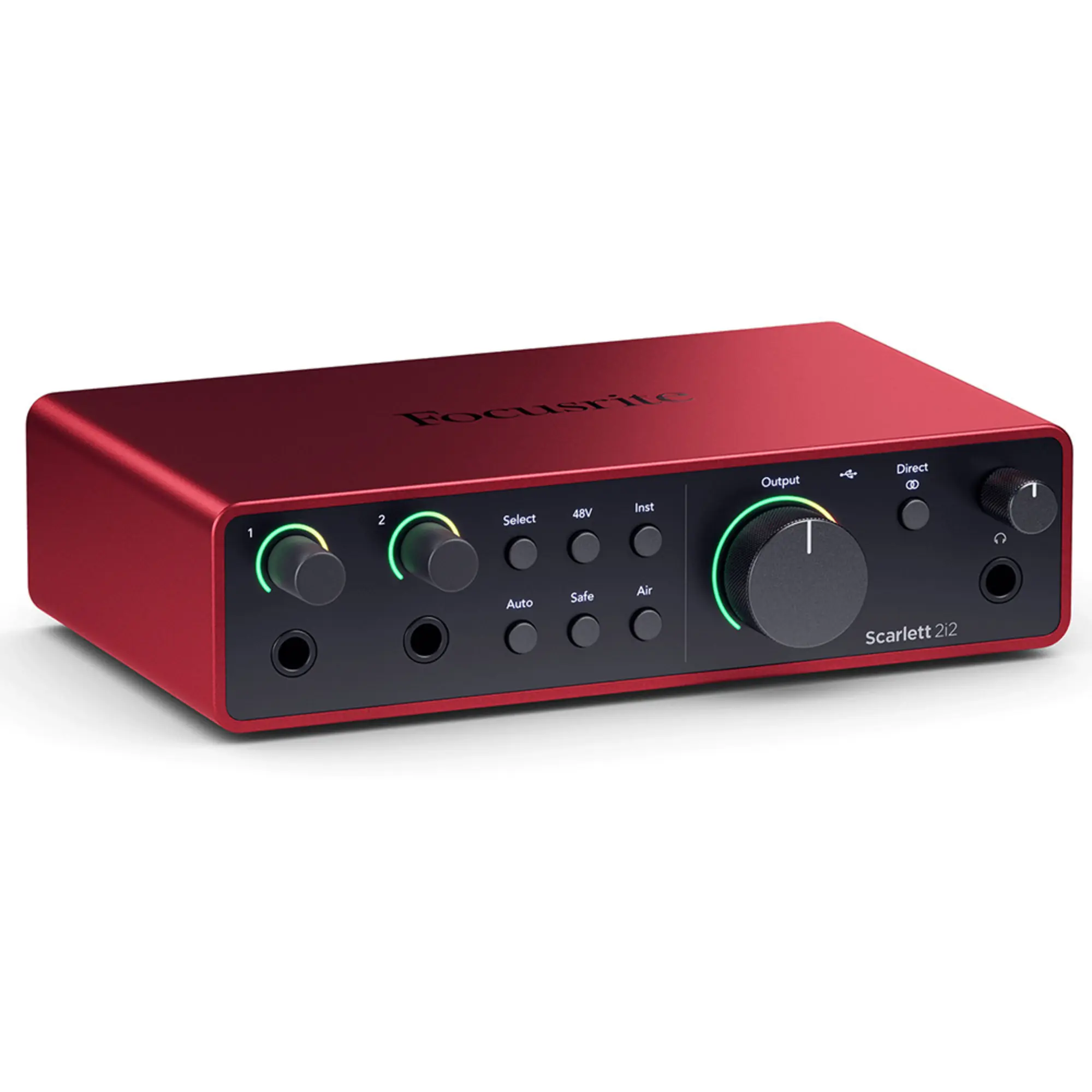 Внешняя студийная звуковая карта Focusrite Scarlett 2i2 4th Gen (1 / 5)