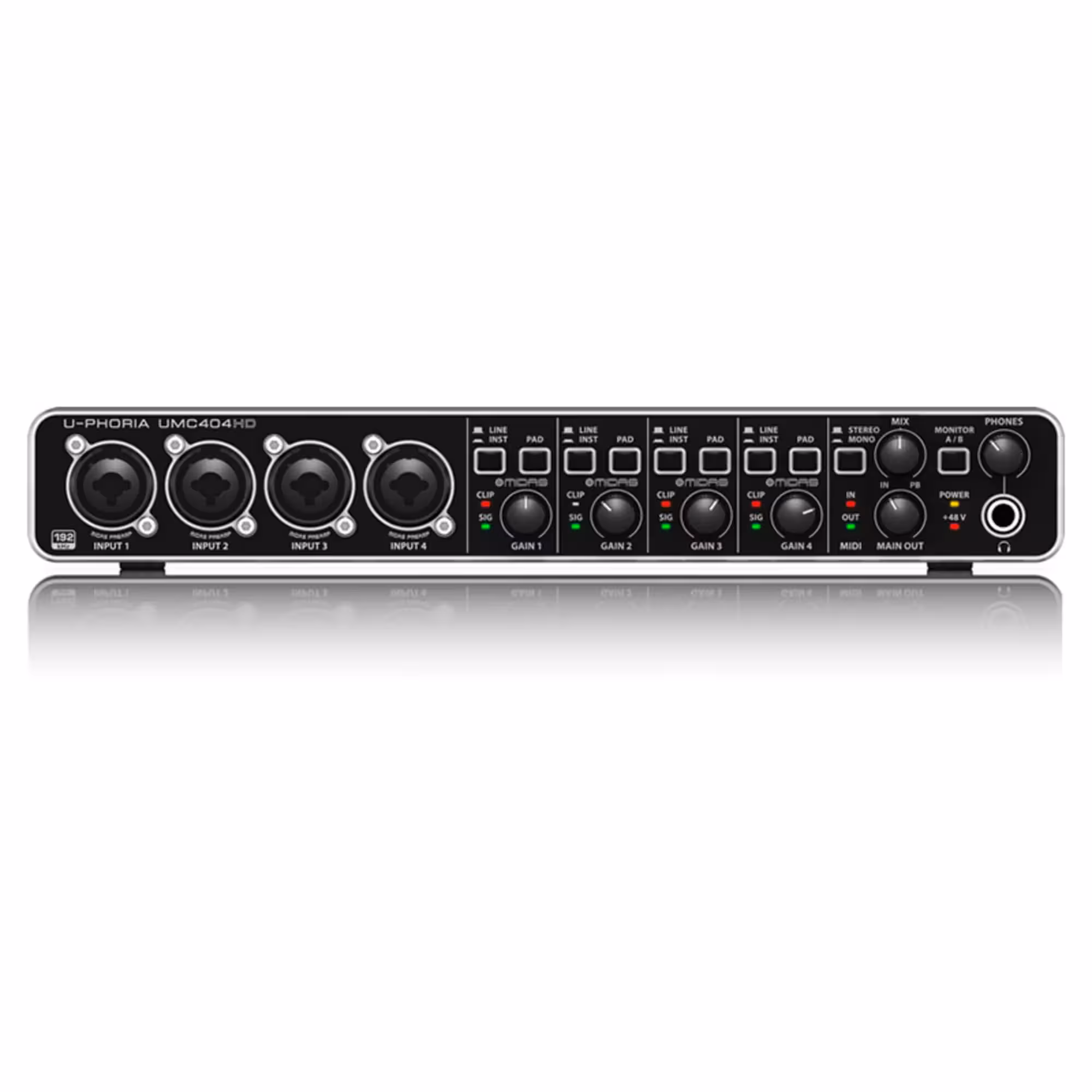 Внешняя студийная звуковая карта Behringer U-PHORIA UMC404HD (1 / 4)