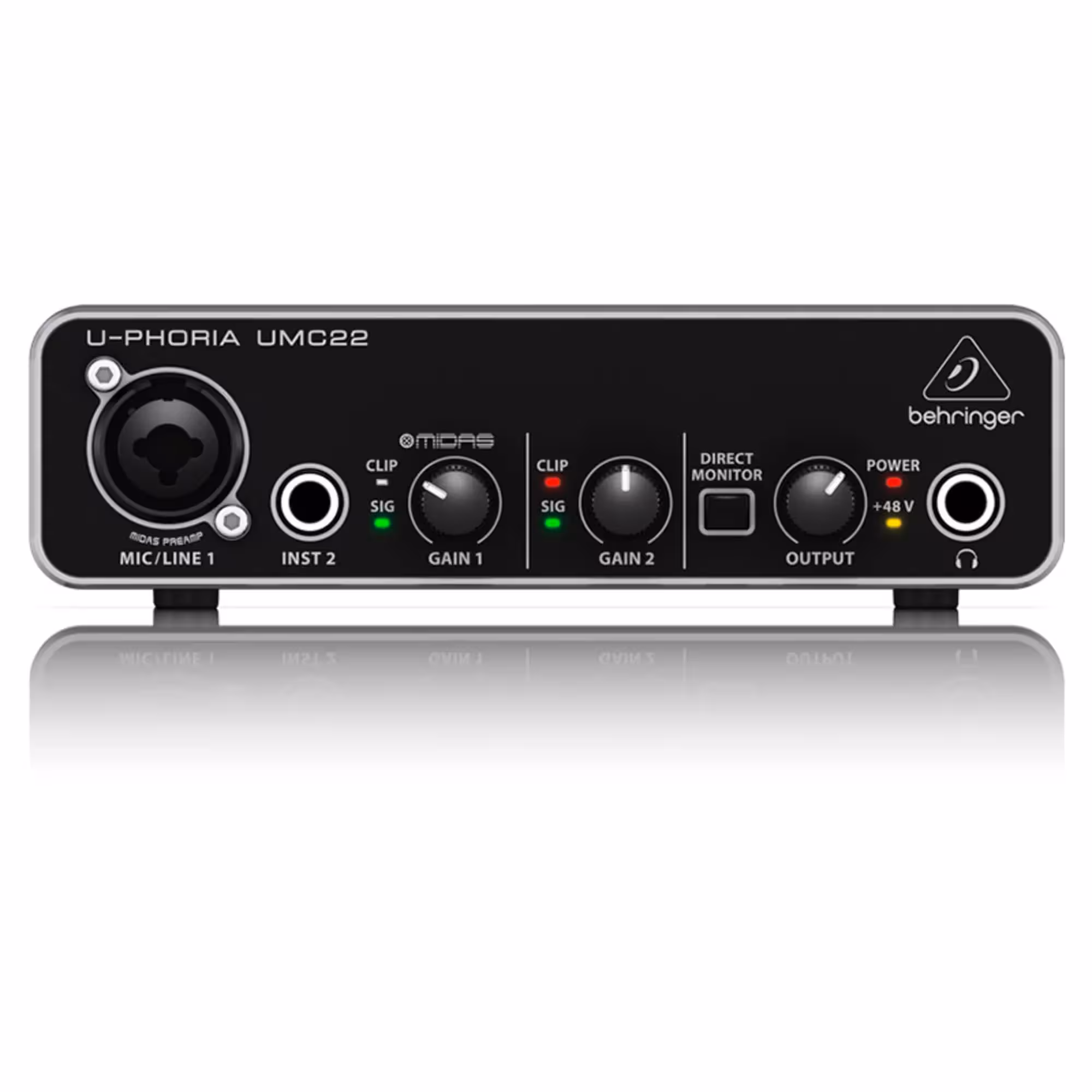 Внешняя студийная звуковая карта Behringer UMC22 U-PHORIA (1 / 4)