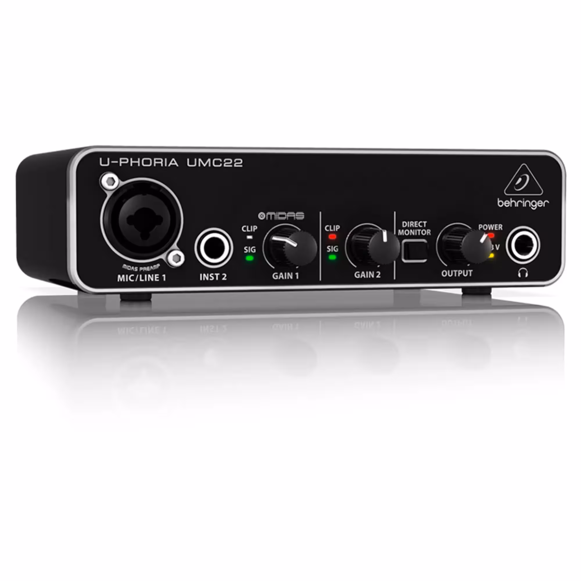 Внешняя студийная звуковая карта Behringer UMC22 U-PHORIA (3 / 4)