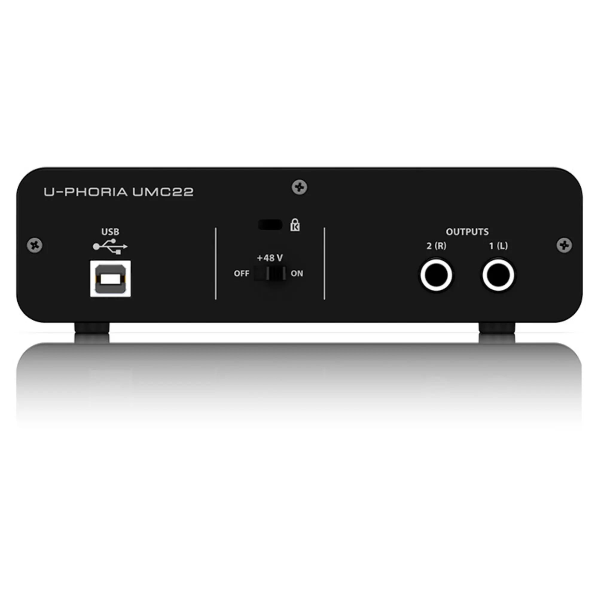Внешняя студийная звуковая карта Behringer UMC22 U-PHORIA (4 / 4)