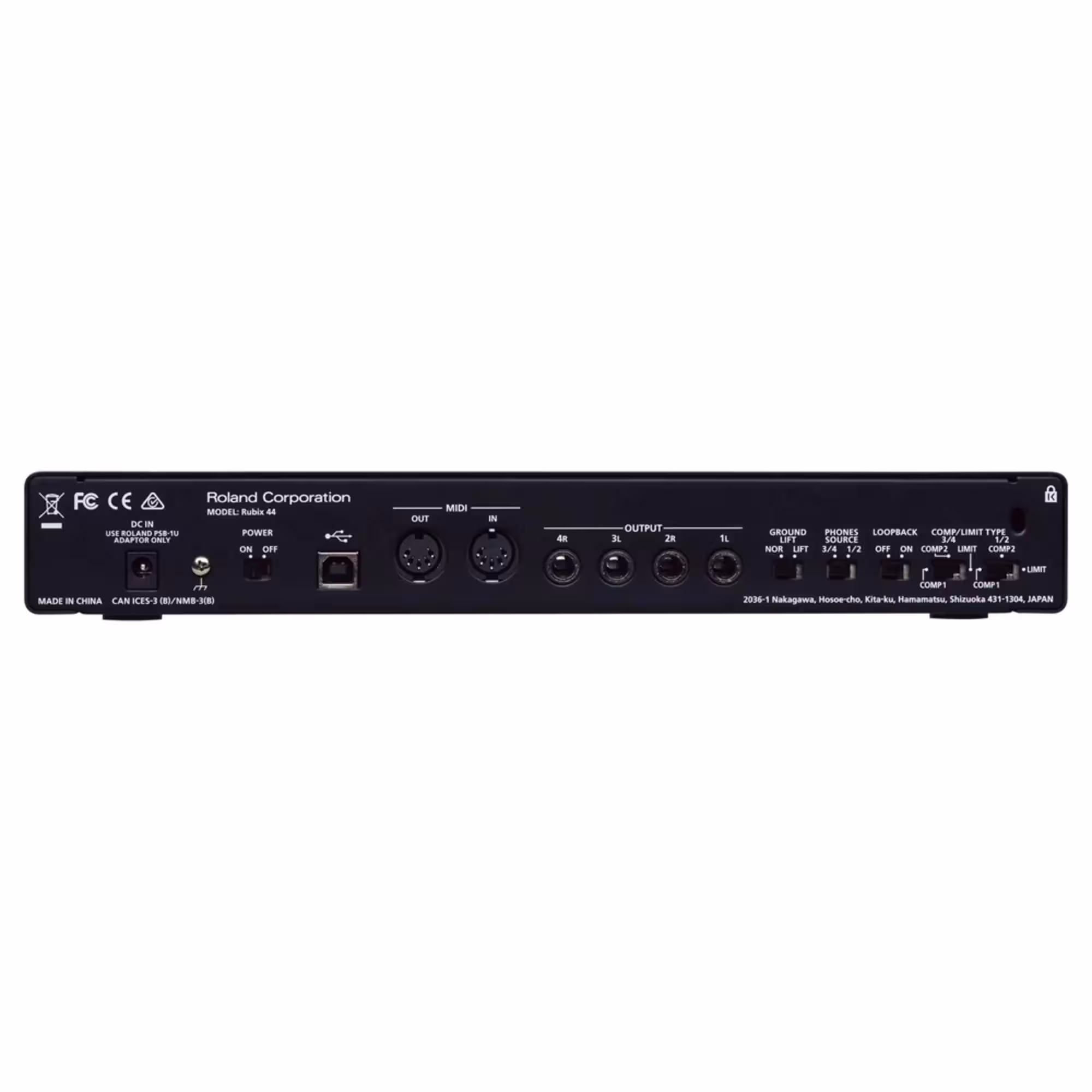Внешняя студийная звуковая карта Roland Rubix44 (3 / 3)