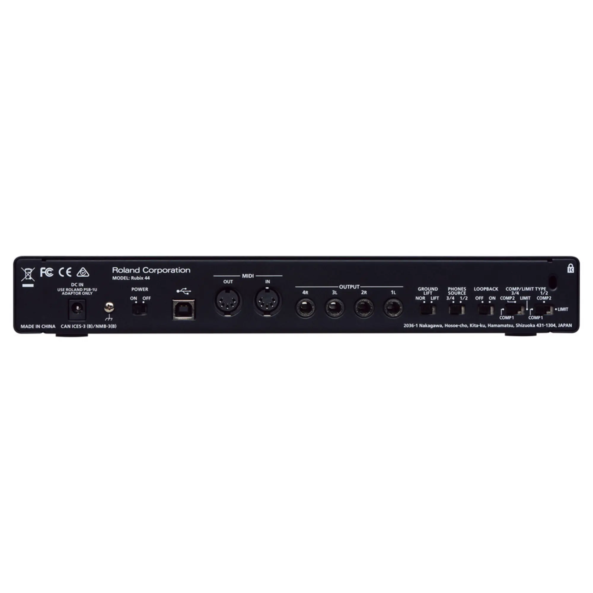 Внешняя студийная звуковая карта Roland Rubix44 (3 / 3)