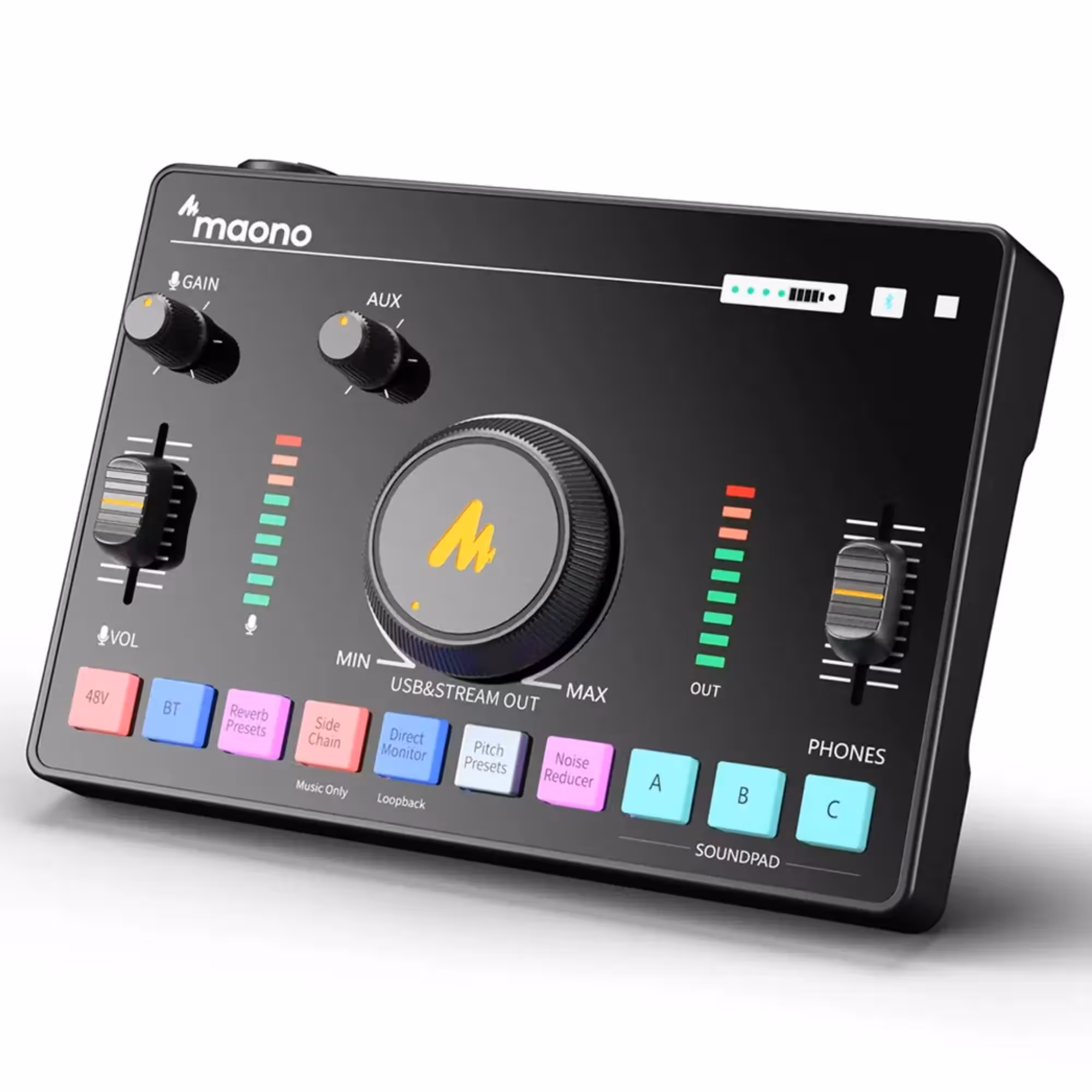 Внешняя студийная звуковая карта Maono AMC2 NEO (1 / 3)
