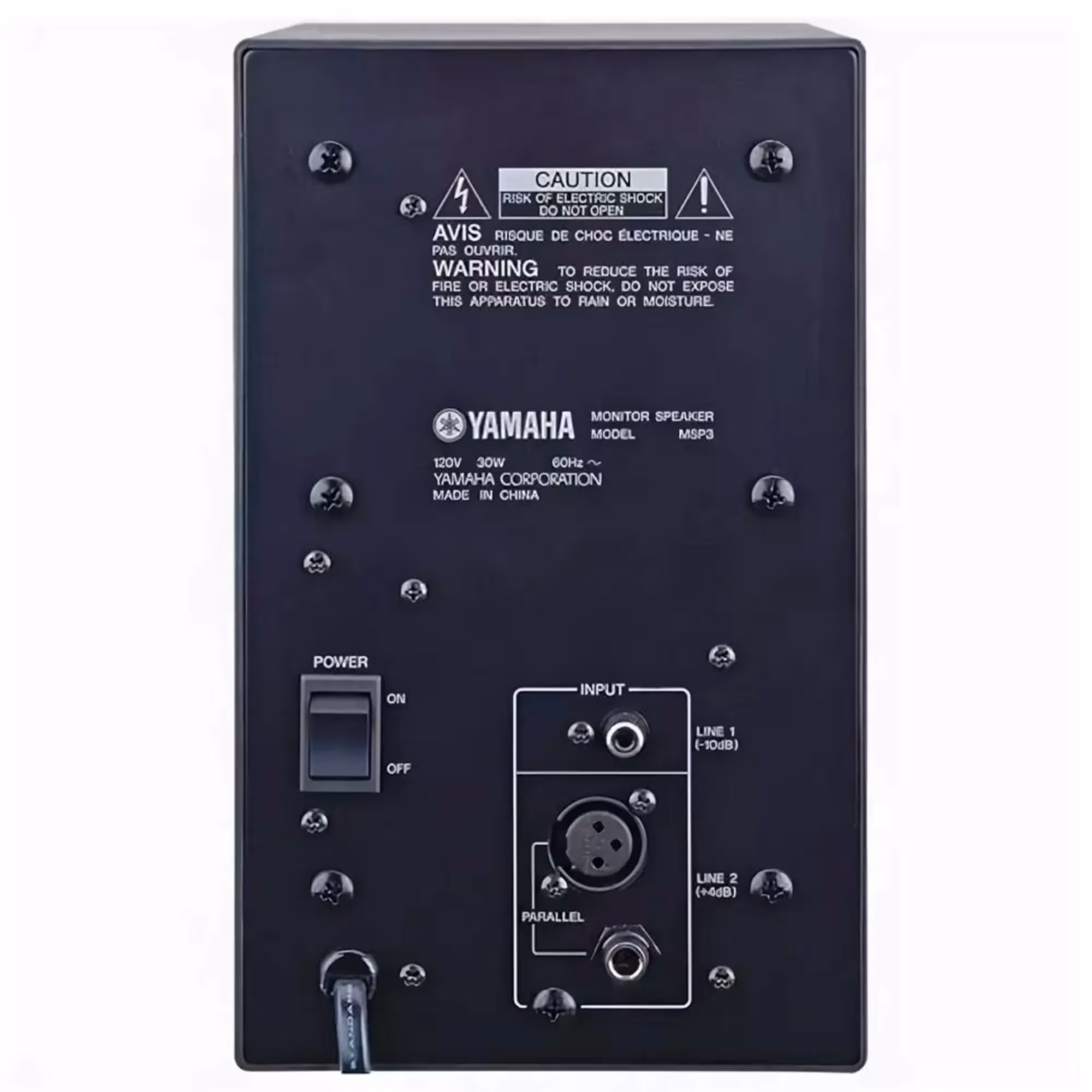 Студийный монитор Yamaha MSP3A (4 / 4)