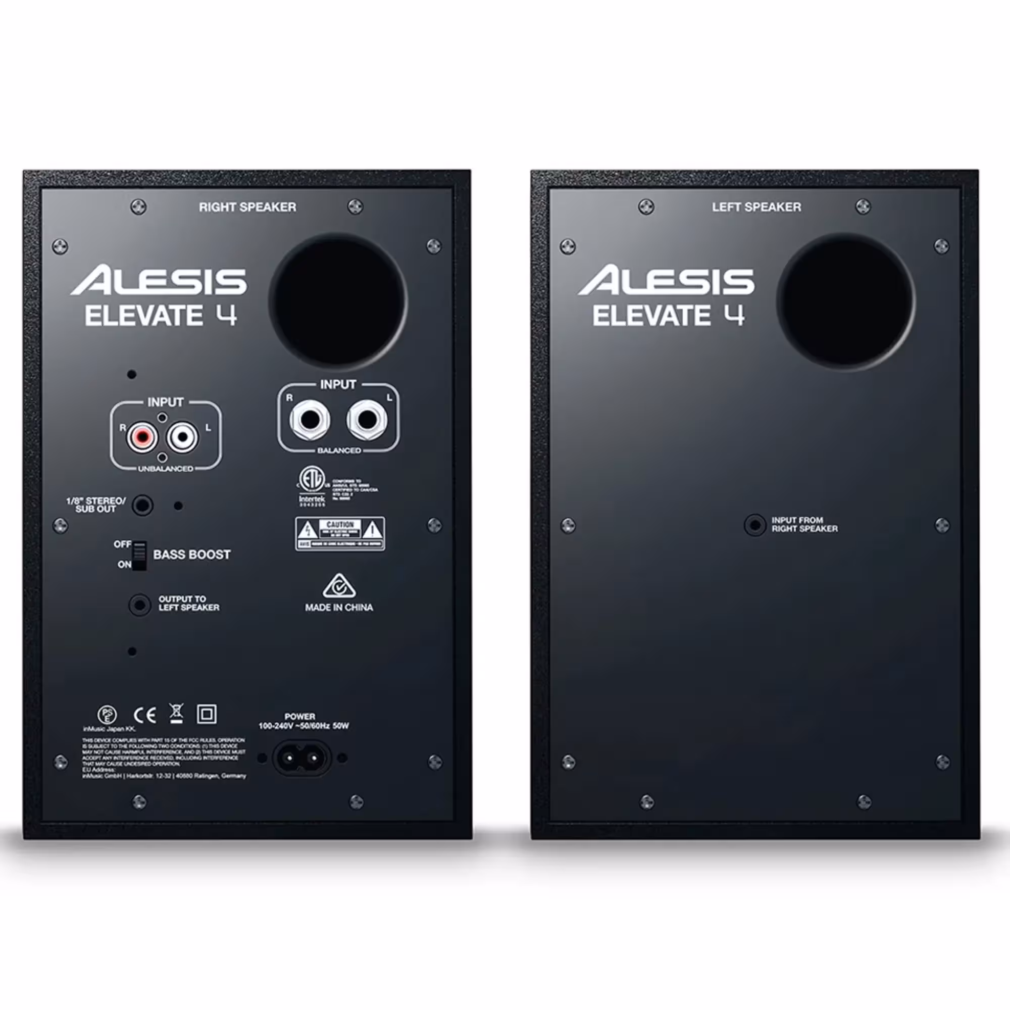Активные студийные мониторы Alesis ELEVATE 4 (пара) (3 / 3)