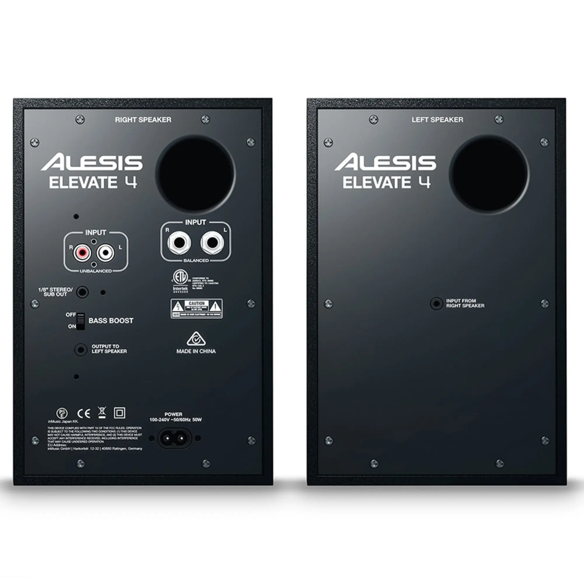 Активные студийные мониторы Alesis ELEVATE 4 (пара) (3 / 3)