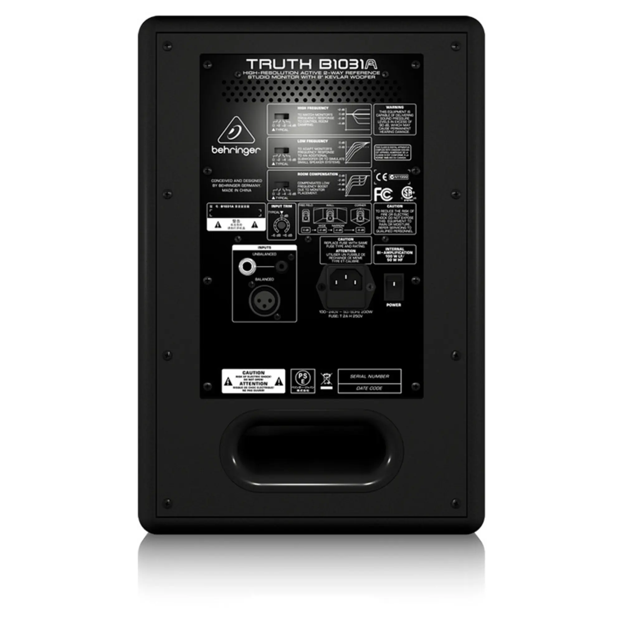 Студийные мониторы Behringer TRUTH B1031A (4 / 4)