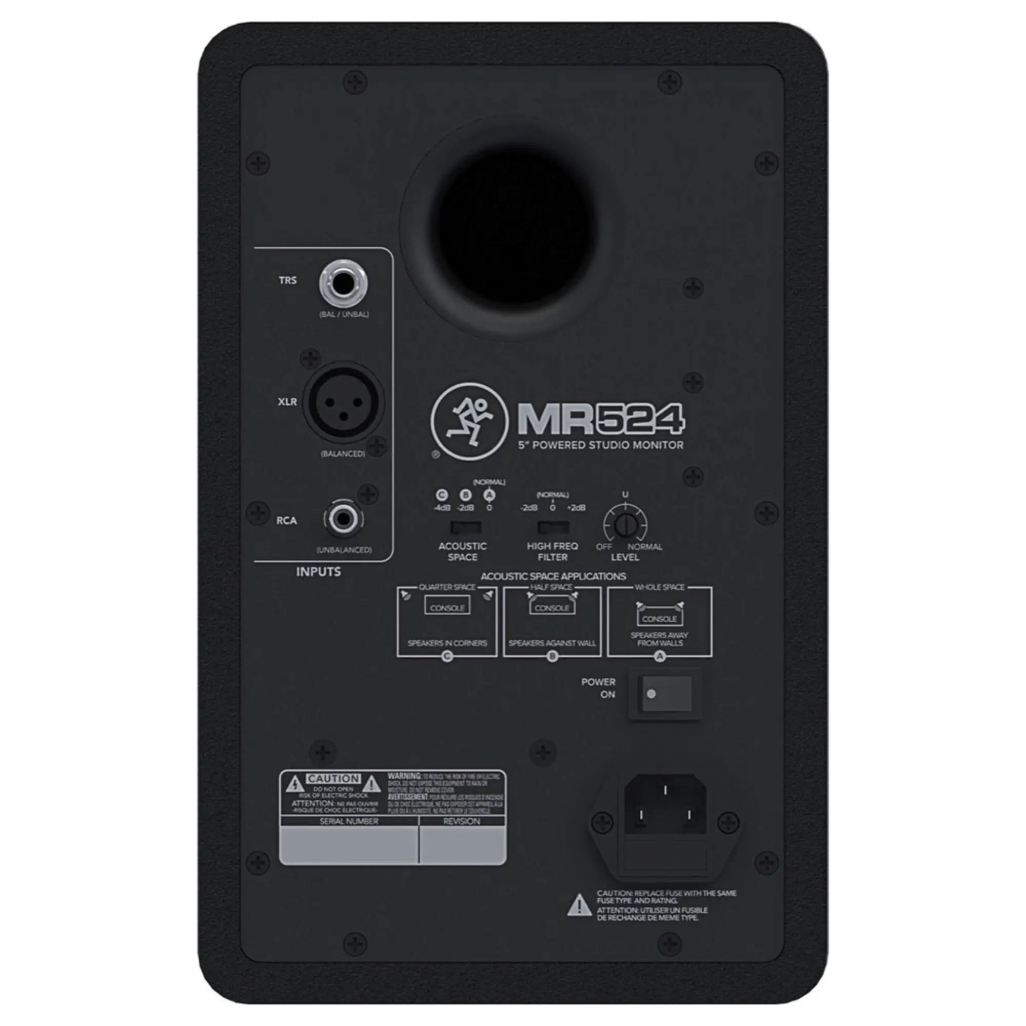 Активный студийный монитор Mackie MR524 (4 / 4)